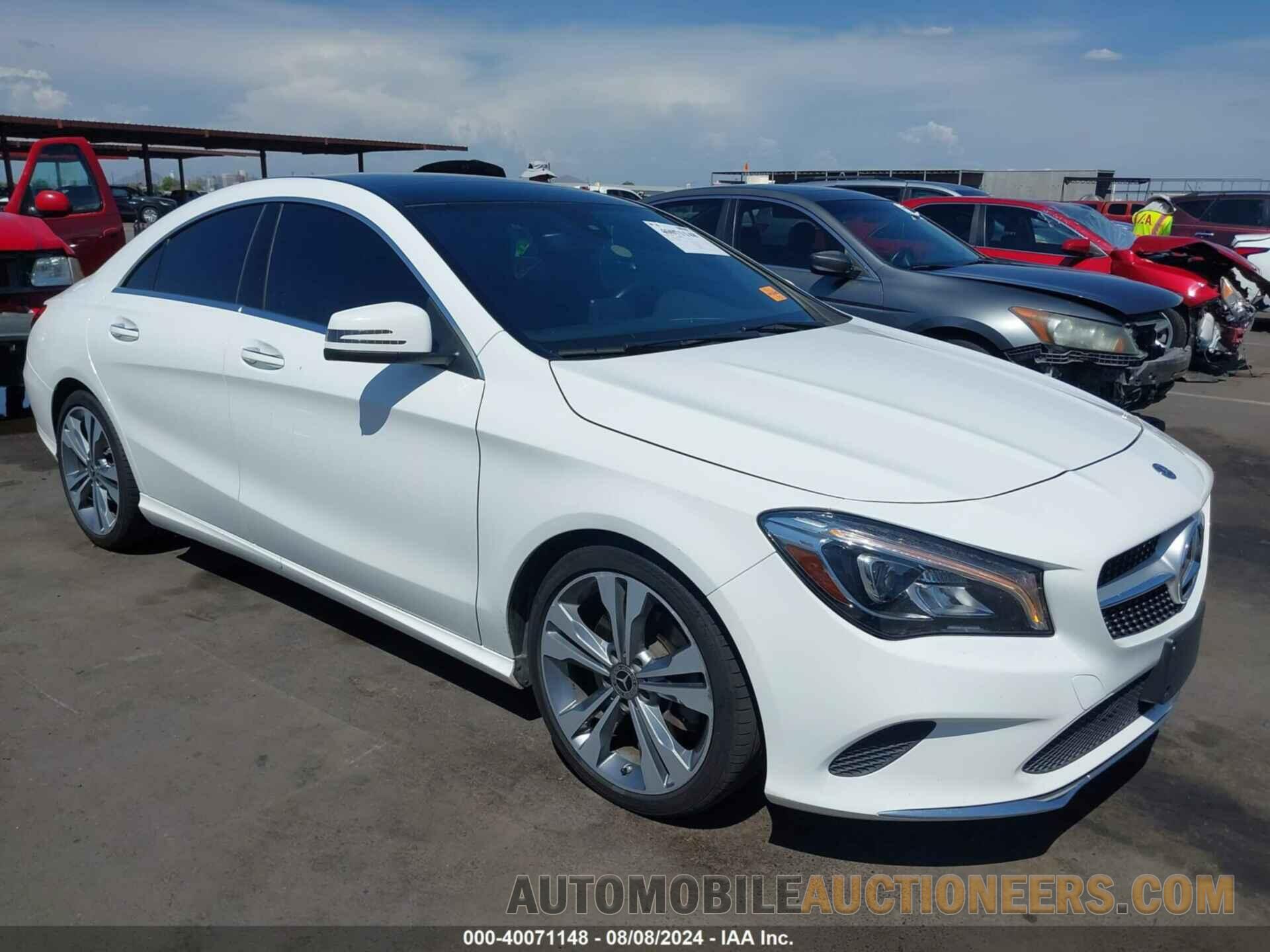 WDDSJ4GB5JN640297 MERCEDES-BENZ CLA 250 2018