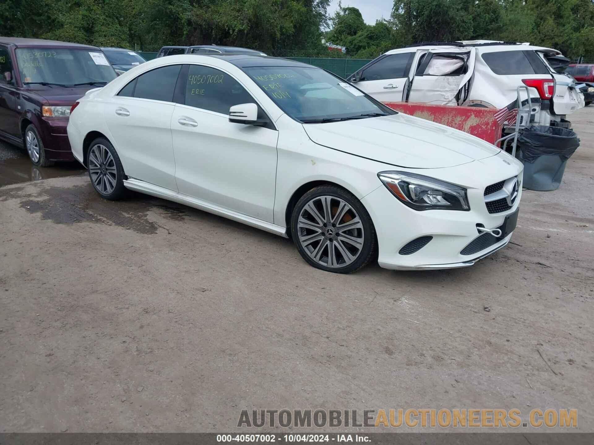 WDDSJ4GB6JN529581 MERCEDES-BENZ CLA 250 2018