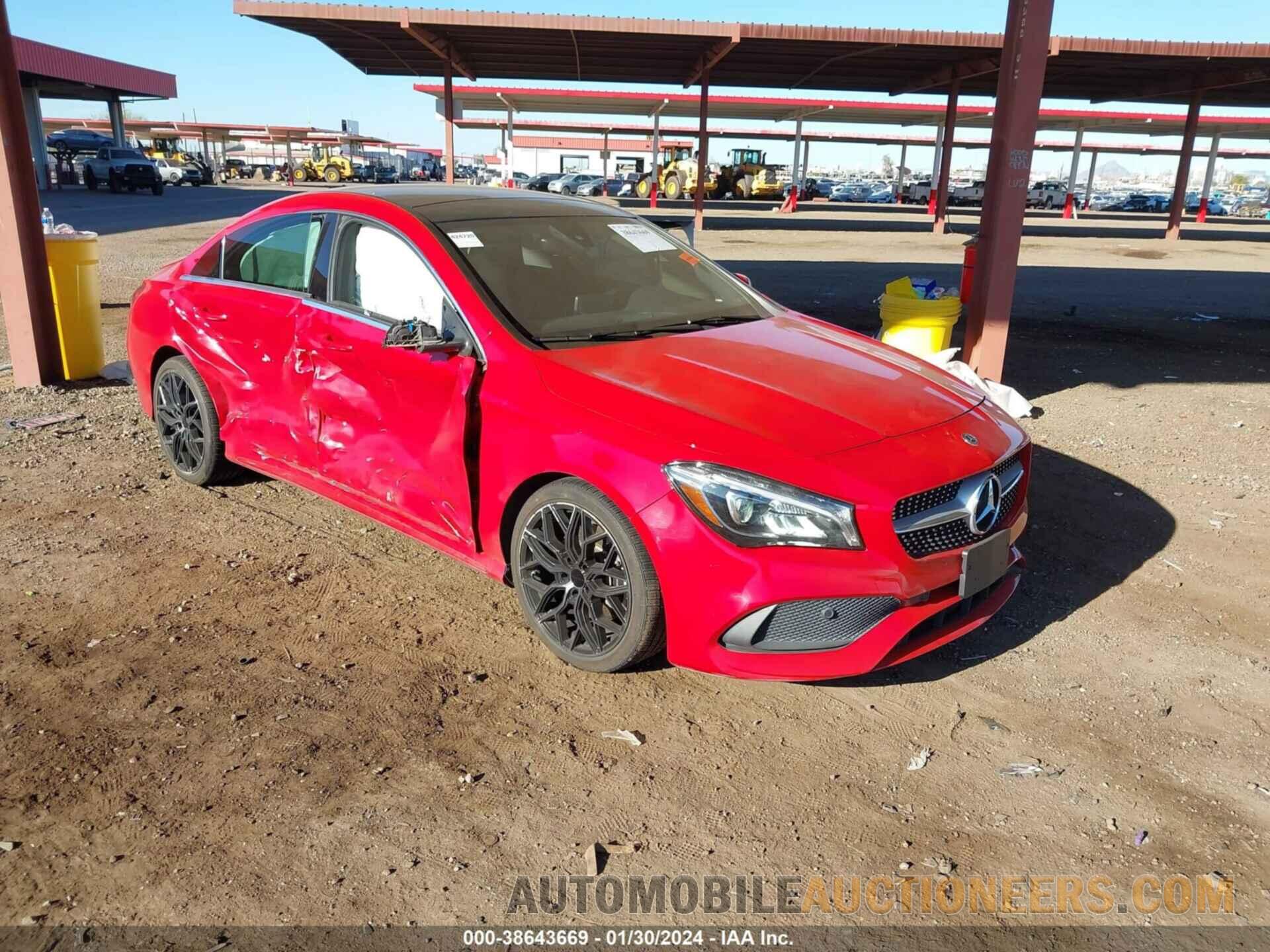 WDDSJ4GB6JN536546 MERCEDES-BENZ CLA 250 2018