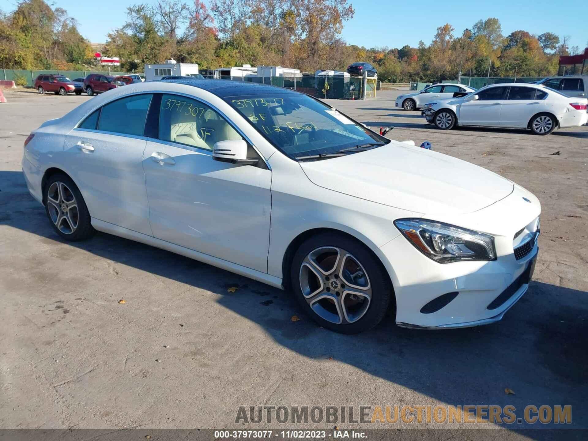 WDDSJ4GB6JN538233 MERCEDES-BENZ CLA 2018