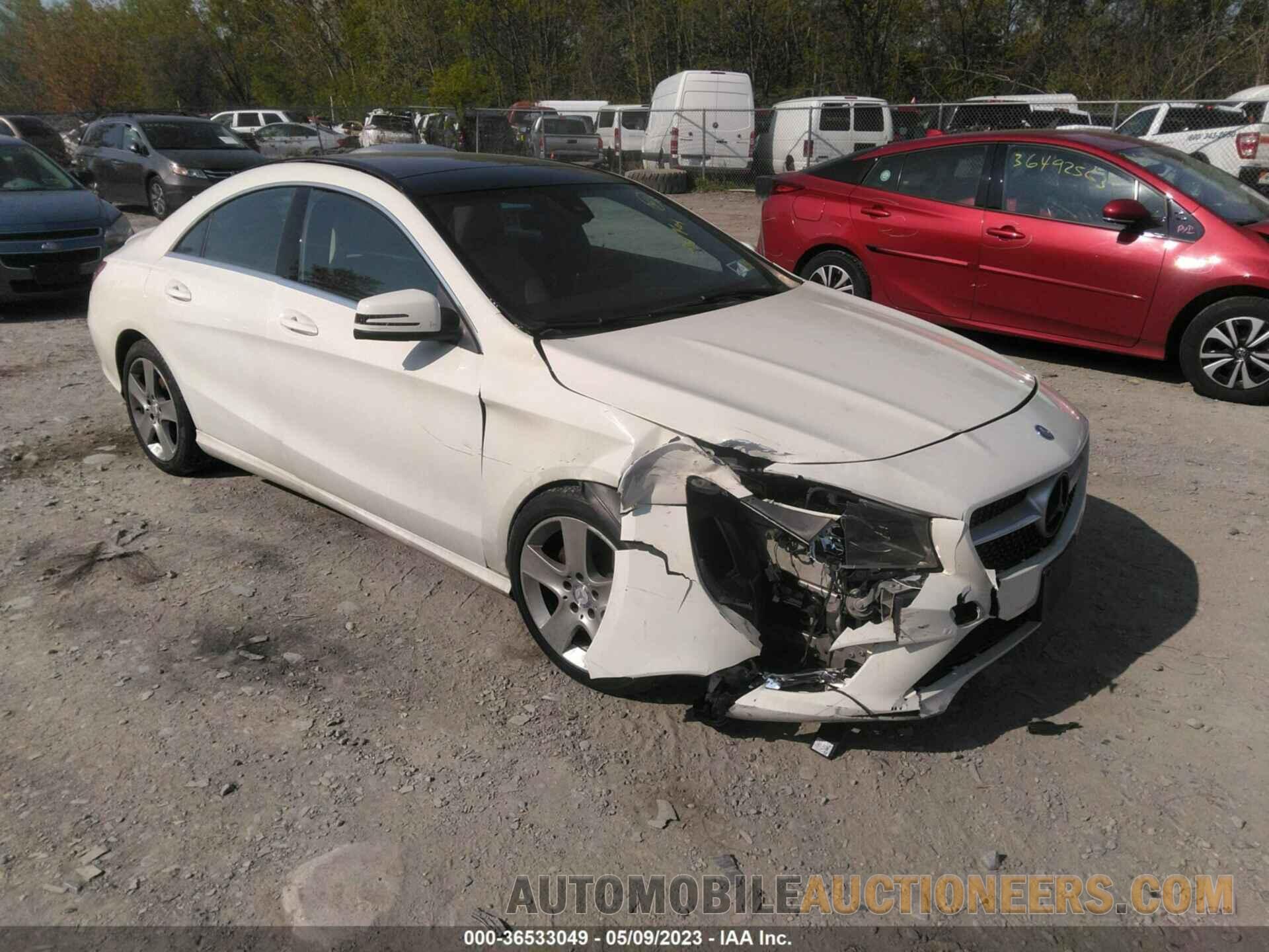 WDDSJ4GB7GN360910 MERCEDES-BENZ CLA 2016