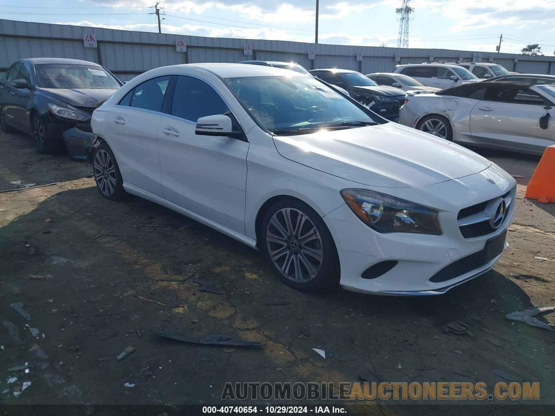 WDDSJ4GB7JN648983 MERCEDES-BENZ CLA 250 2018