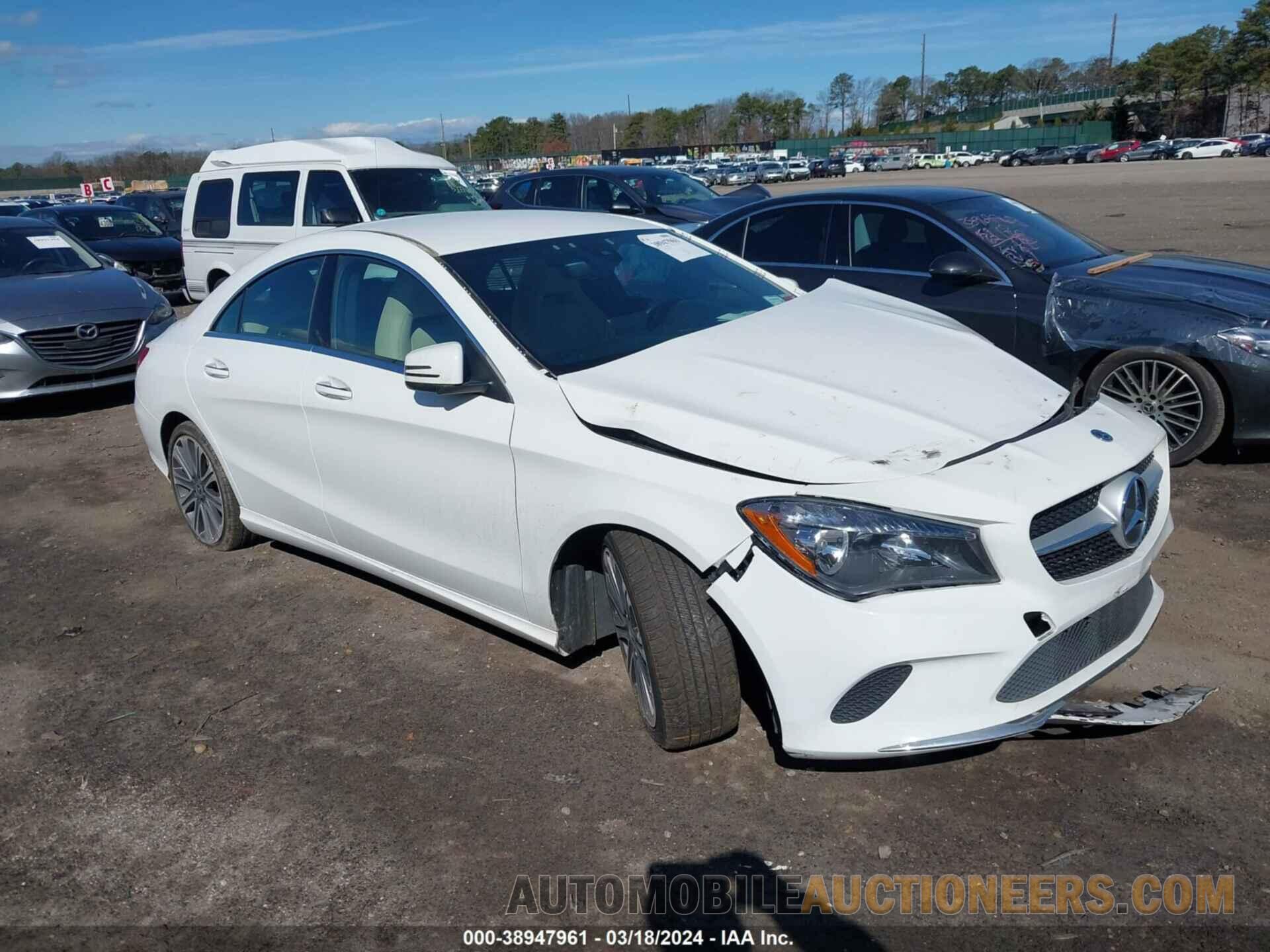 WDDSJ4GB7JN668604 MERCEDES-BENZ CLA 250 2018