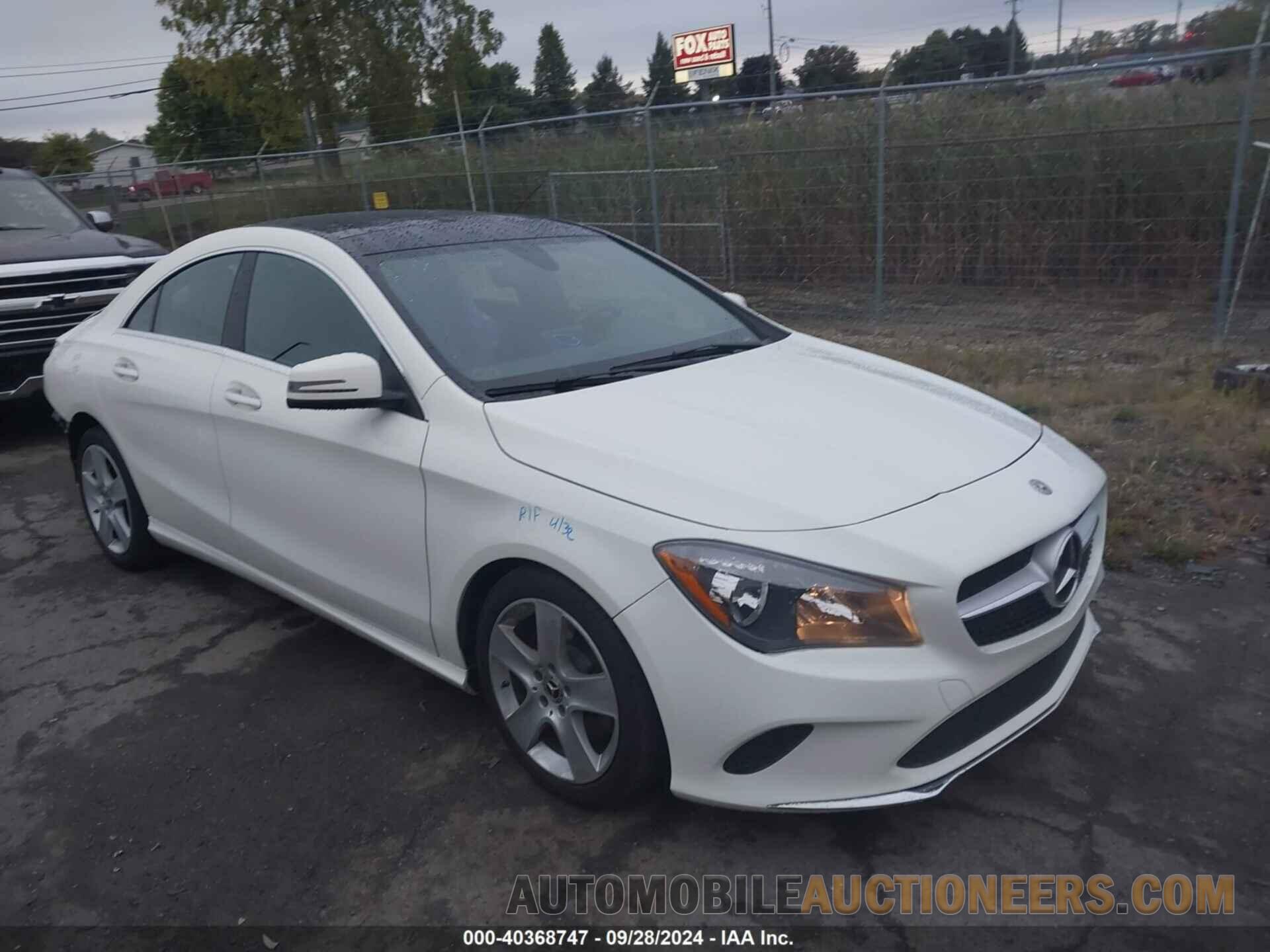 WDDSJ4GB8JN566132 MERCEDES-BENZ CLA 250 2018