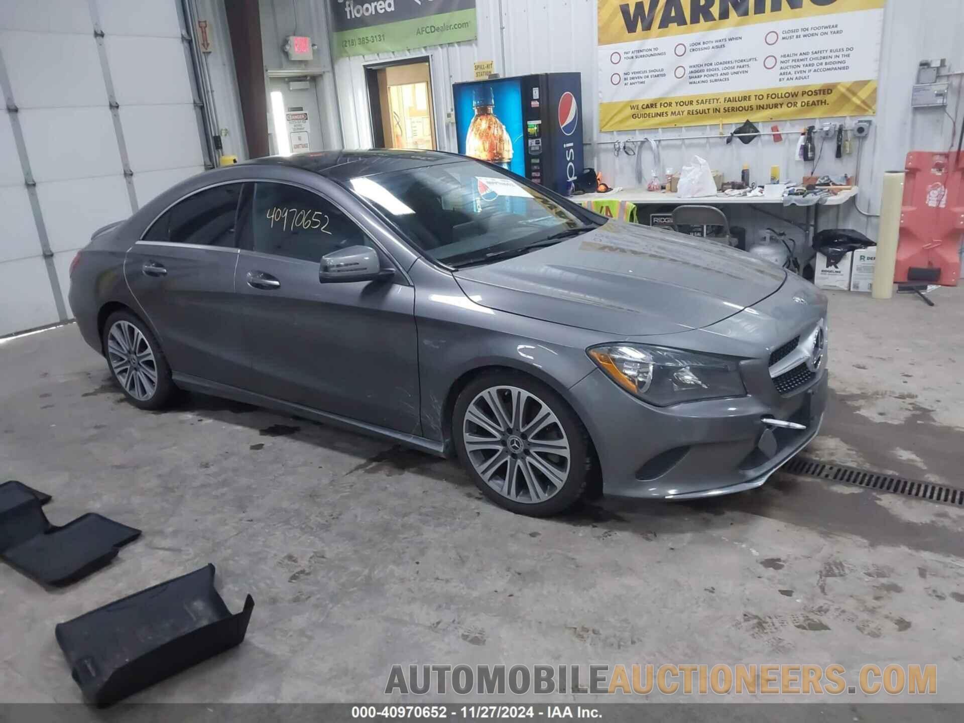 WDDSJ4GB8JN630203 MERCEDES-BENZ CLA 2018