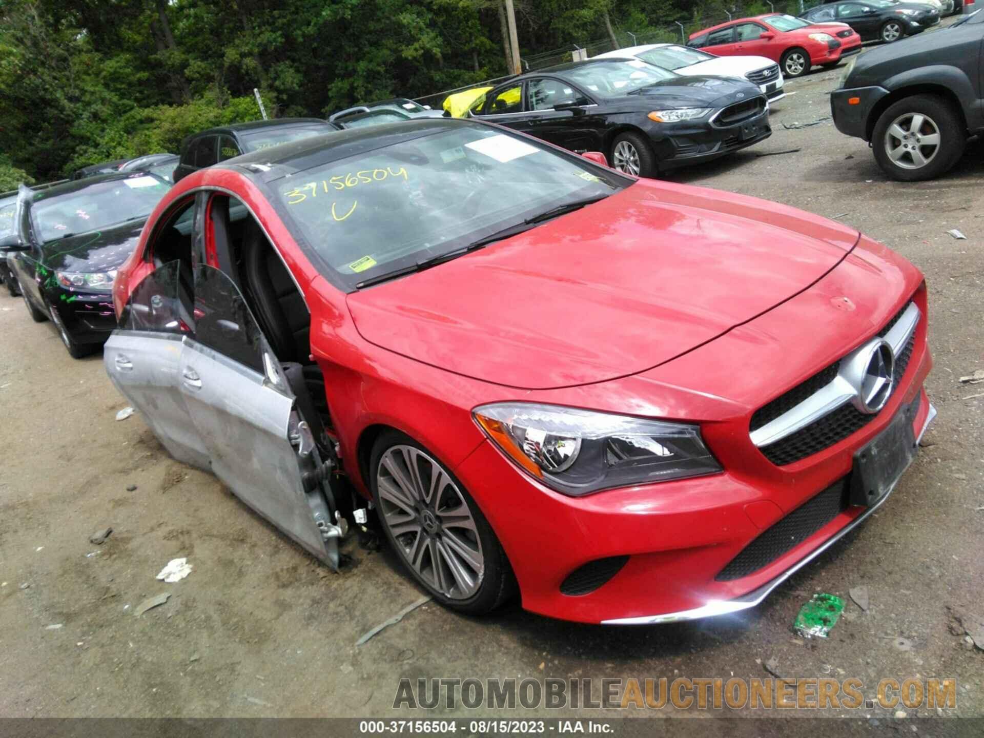 WDDSJ4GB9JN572151 MERCEDES-BENZ CLA 2018