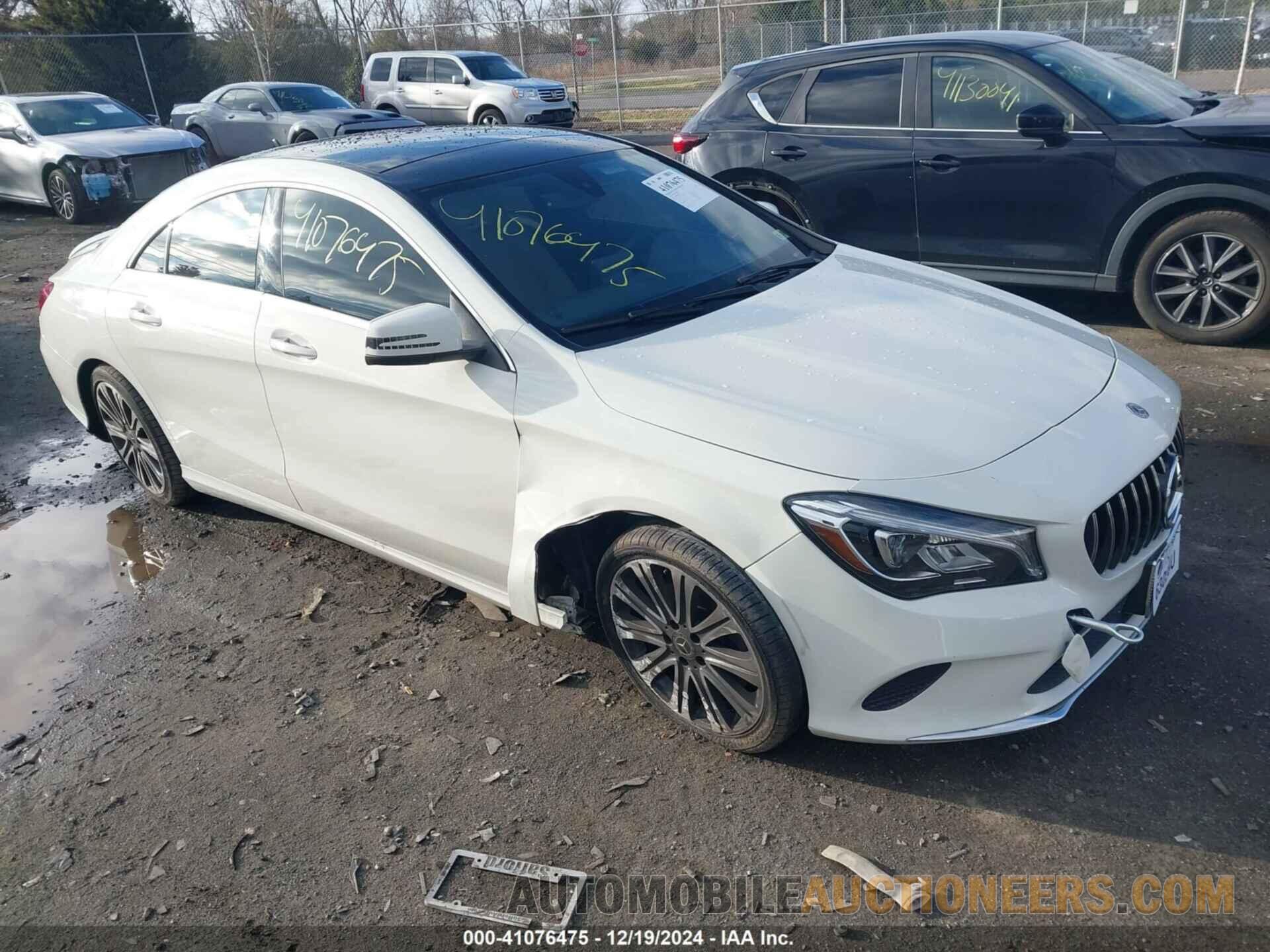 WDDSJ4GB9JN607870 MERCEDES-BENZ CLA 2018