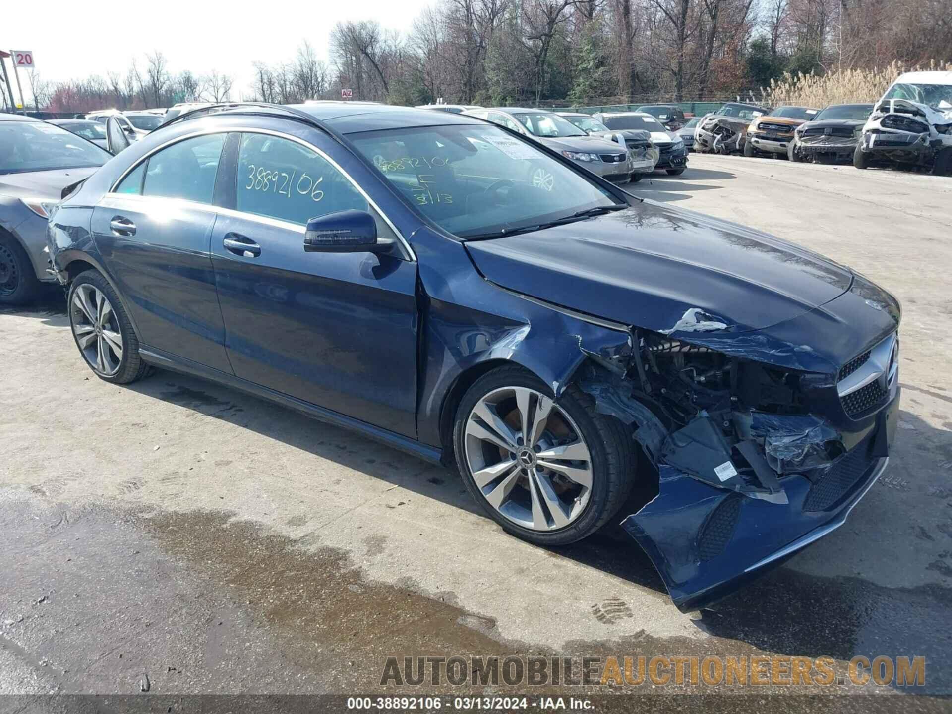 WDDSJ4GB9JN645387 MERCEDES-BENZ CLA 250 2018