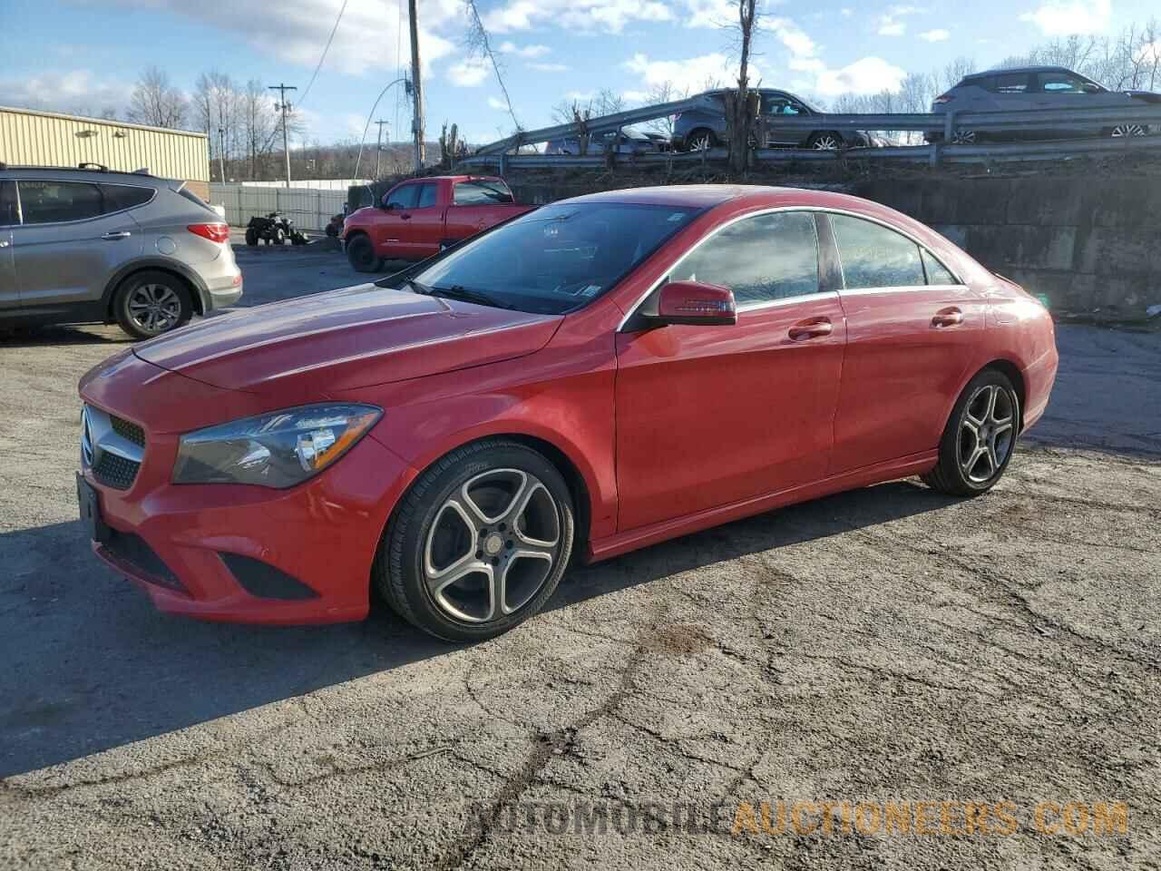 WDDSJ4GBXEN087104 MERCEDES-BENZ CLA-CLASS 2014