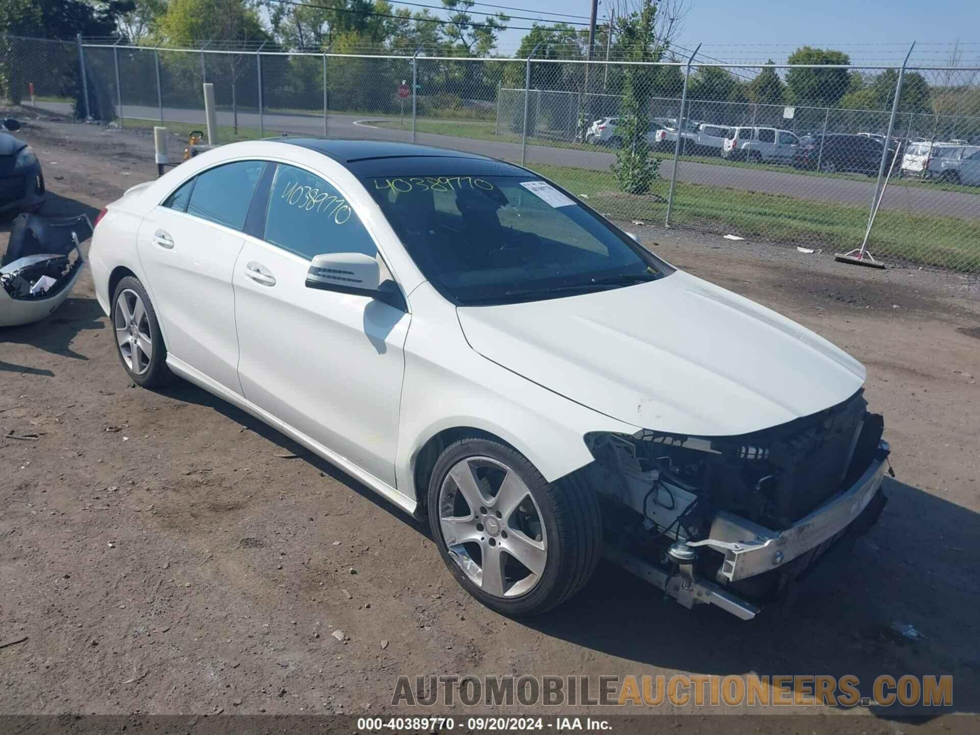 WDDSJ4GBXFN267040 MERCEDES-BENZ CLA 250 2015