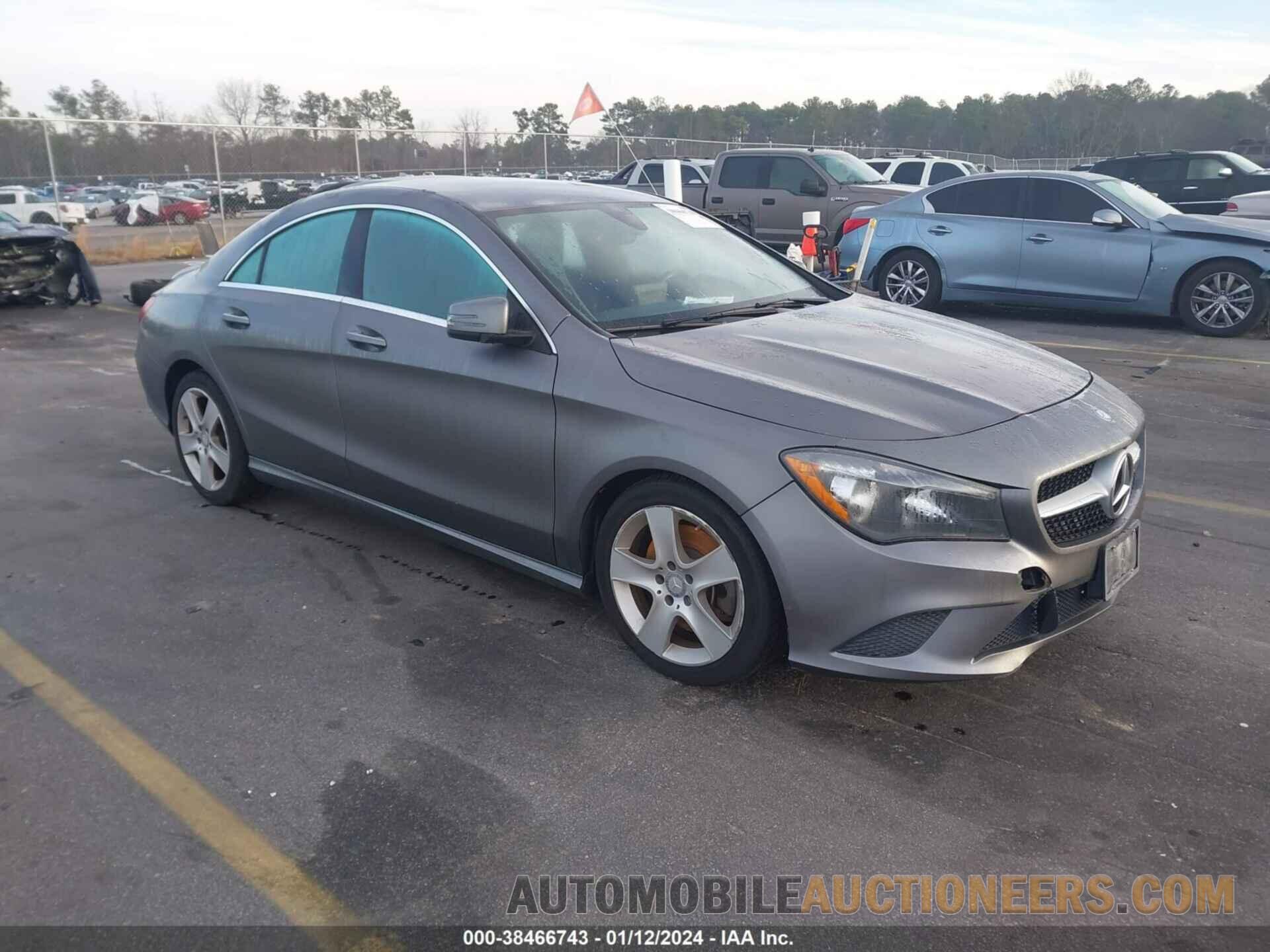 WDDSJ4GBXGN293171 MERCEDES-BENZ CLA 2016