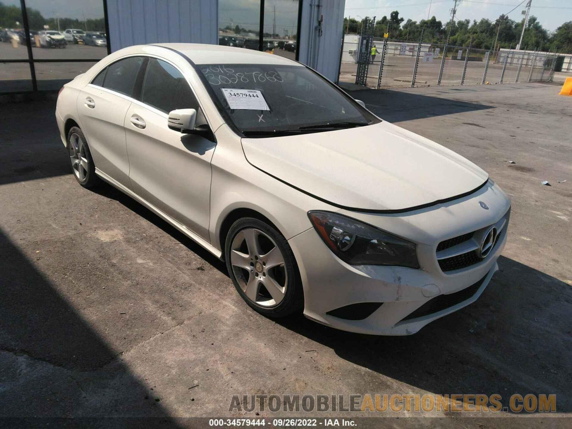 WDDSJ4GBXGN344166 MERCEDES-BENZ CLA 2016