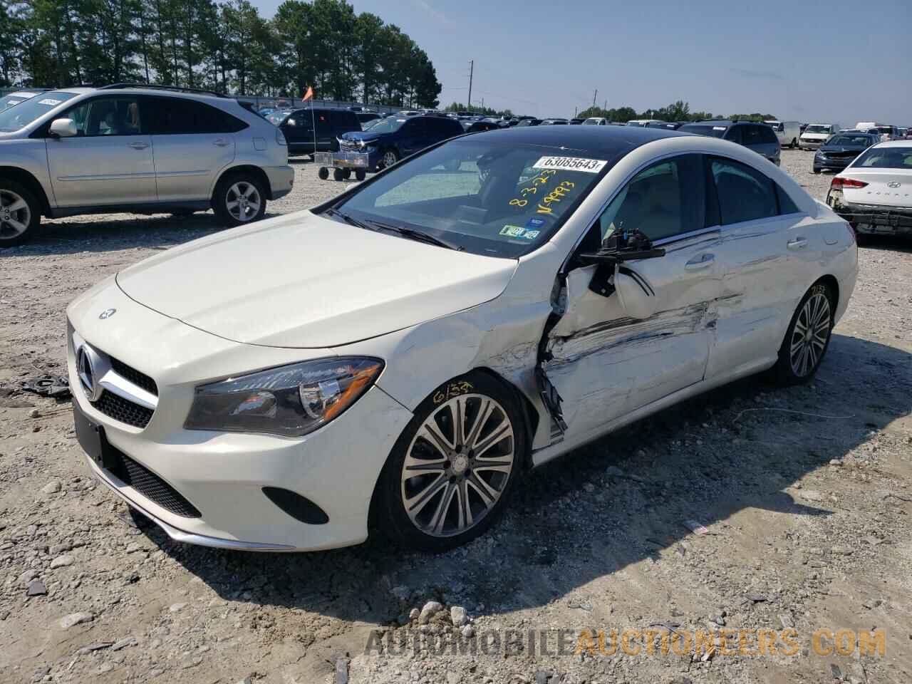 WDDSJ4GBXHN469993 MERCEDES-BENZ CLA-CLASS 2017