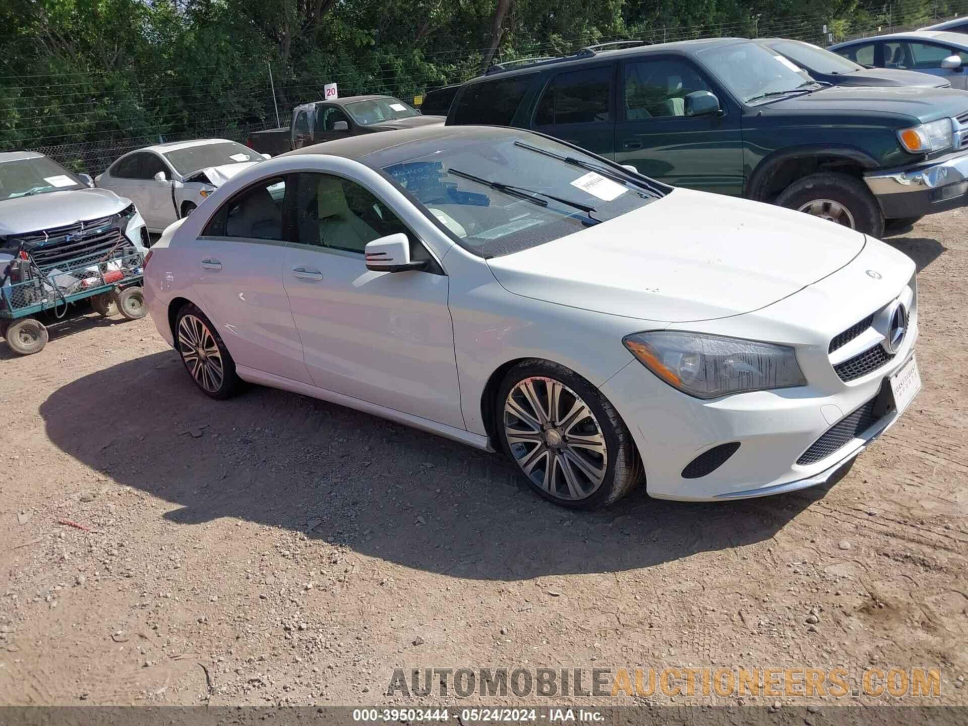 WDDSJ4GBXJN501332 MERCEDES-BENZ CLA 250 2018