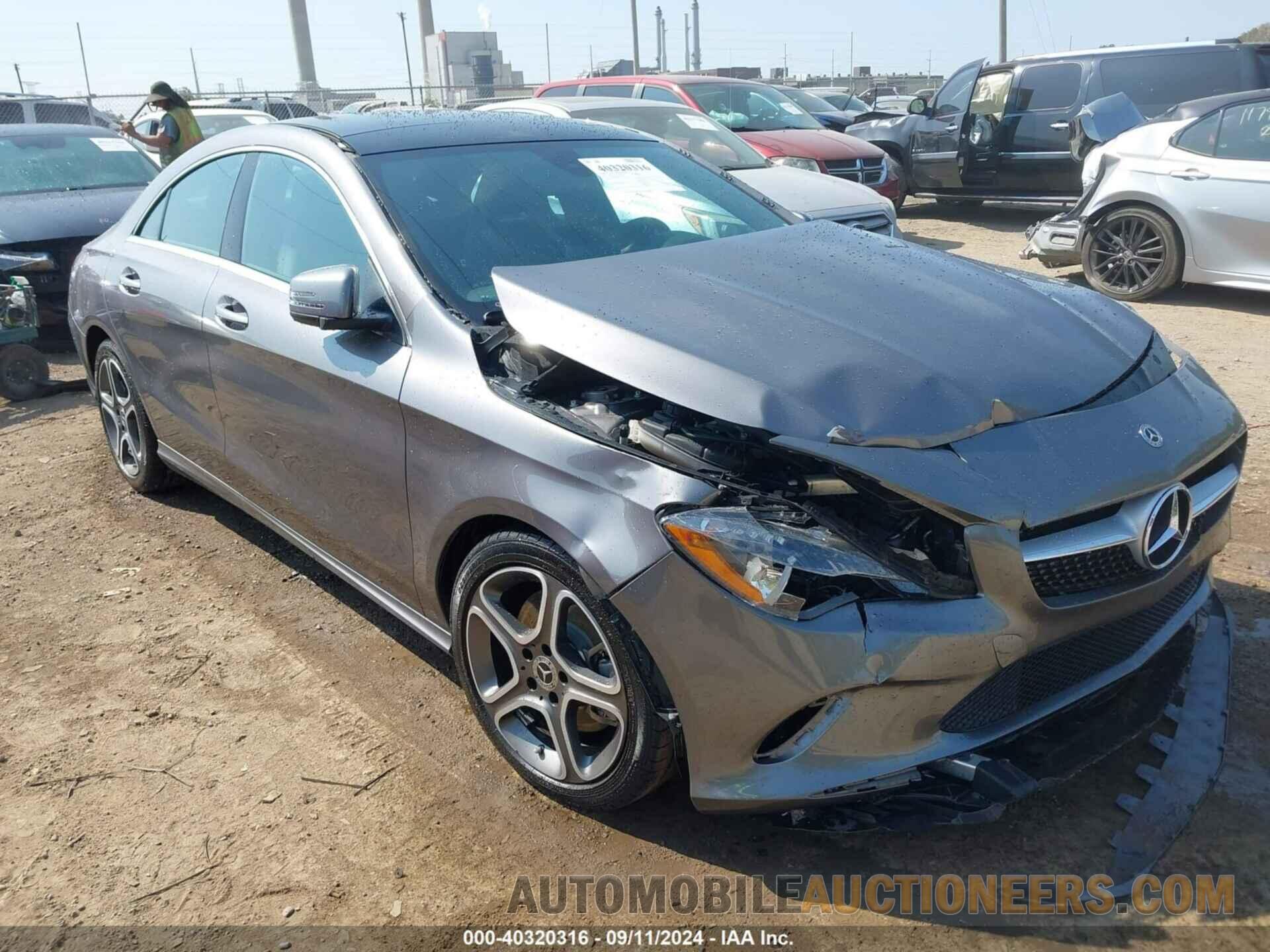 WDDSJ4GBXJN528529 MERCEDES-BENZ CLA 250 2018