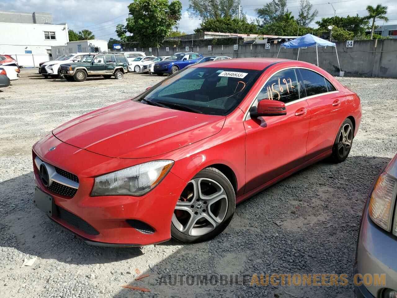 WDDSJ4GBXJN537408 MERCEDES-BENZ CLA-CLASS 2018