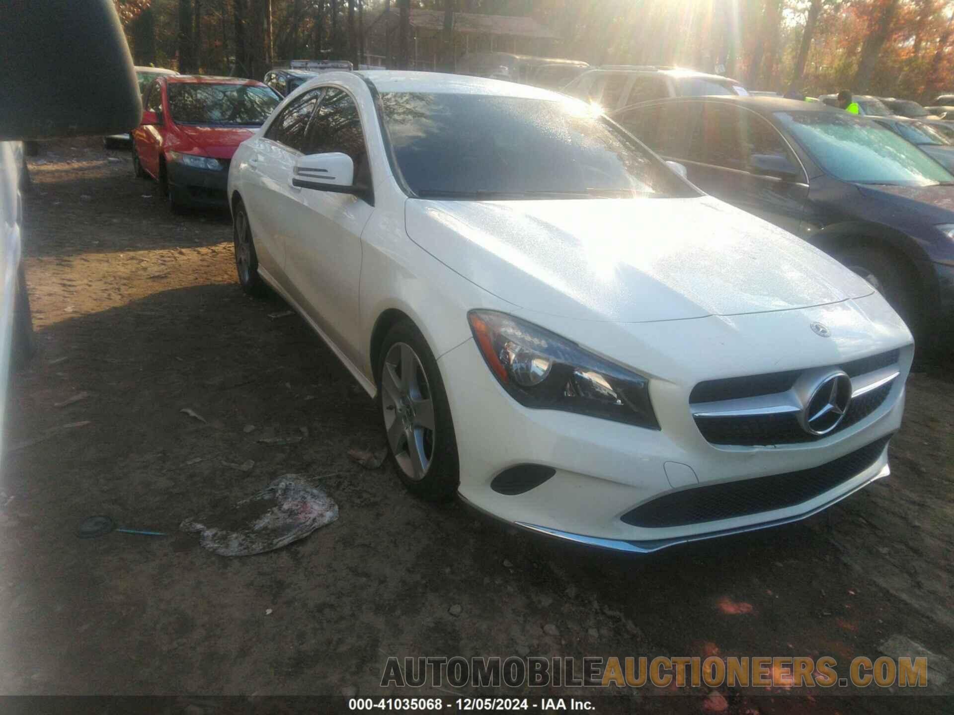 WDDSJ4GBXJN594885 MERCEDES-BENZ CLA 250 2018