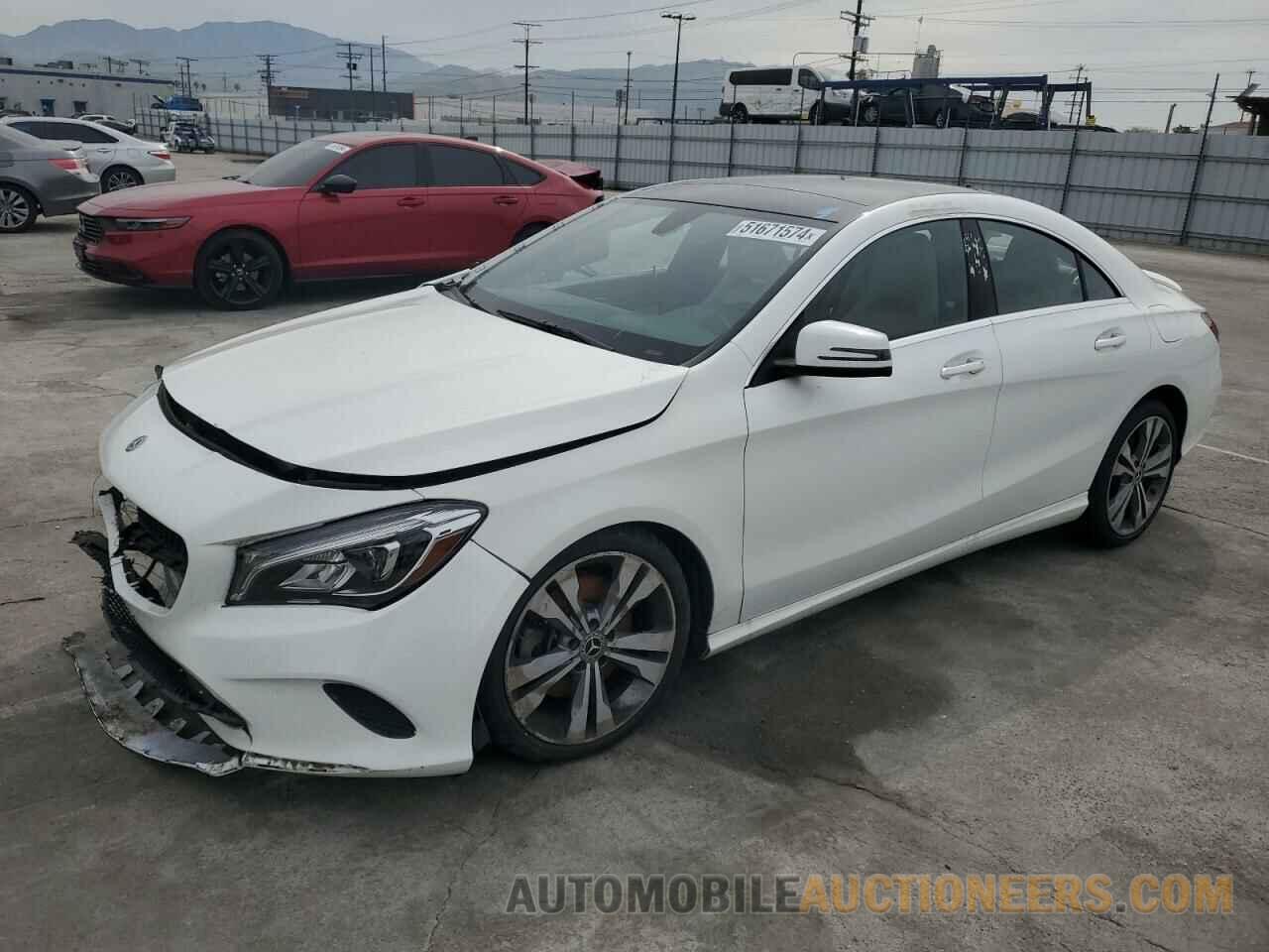 WDDSJ4GBXJN653532 MERCEDES-BENZ CLA-CLASS 2018