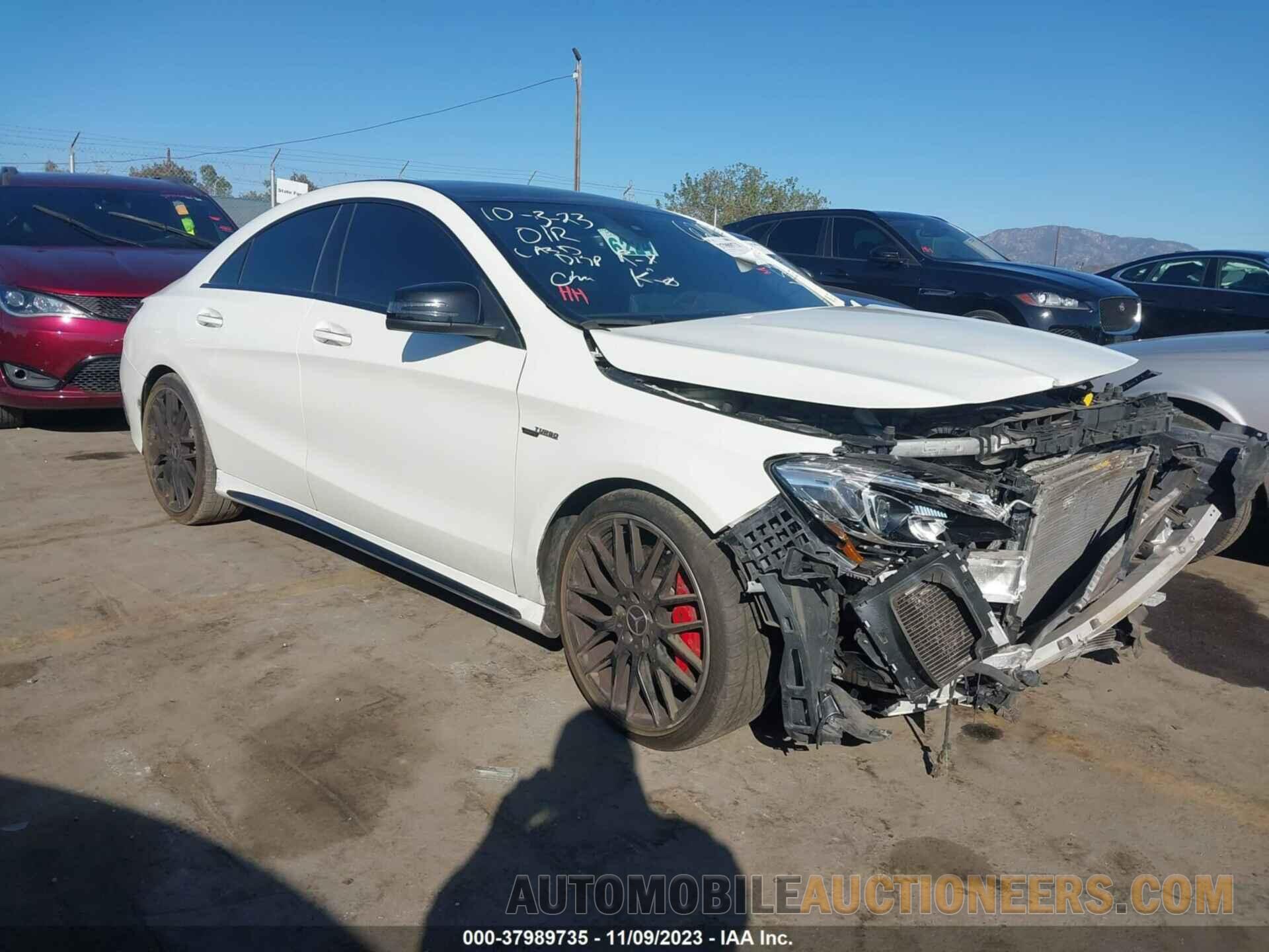 WDDSJ5CB4JN566219 MERCEDES-BENZ AMG CLA 45 2018