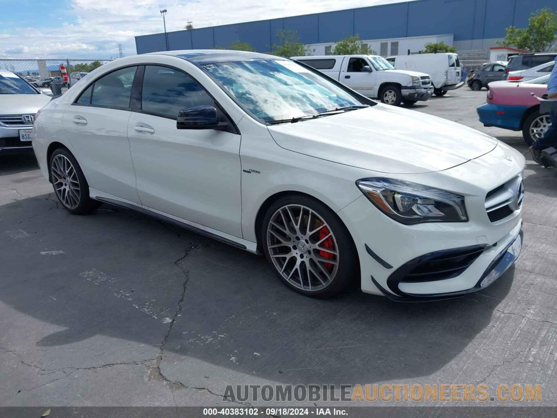 WDDSJ5CB6JN543265 MERCEDES-BENZ AMG CLA 45 2018