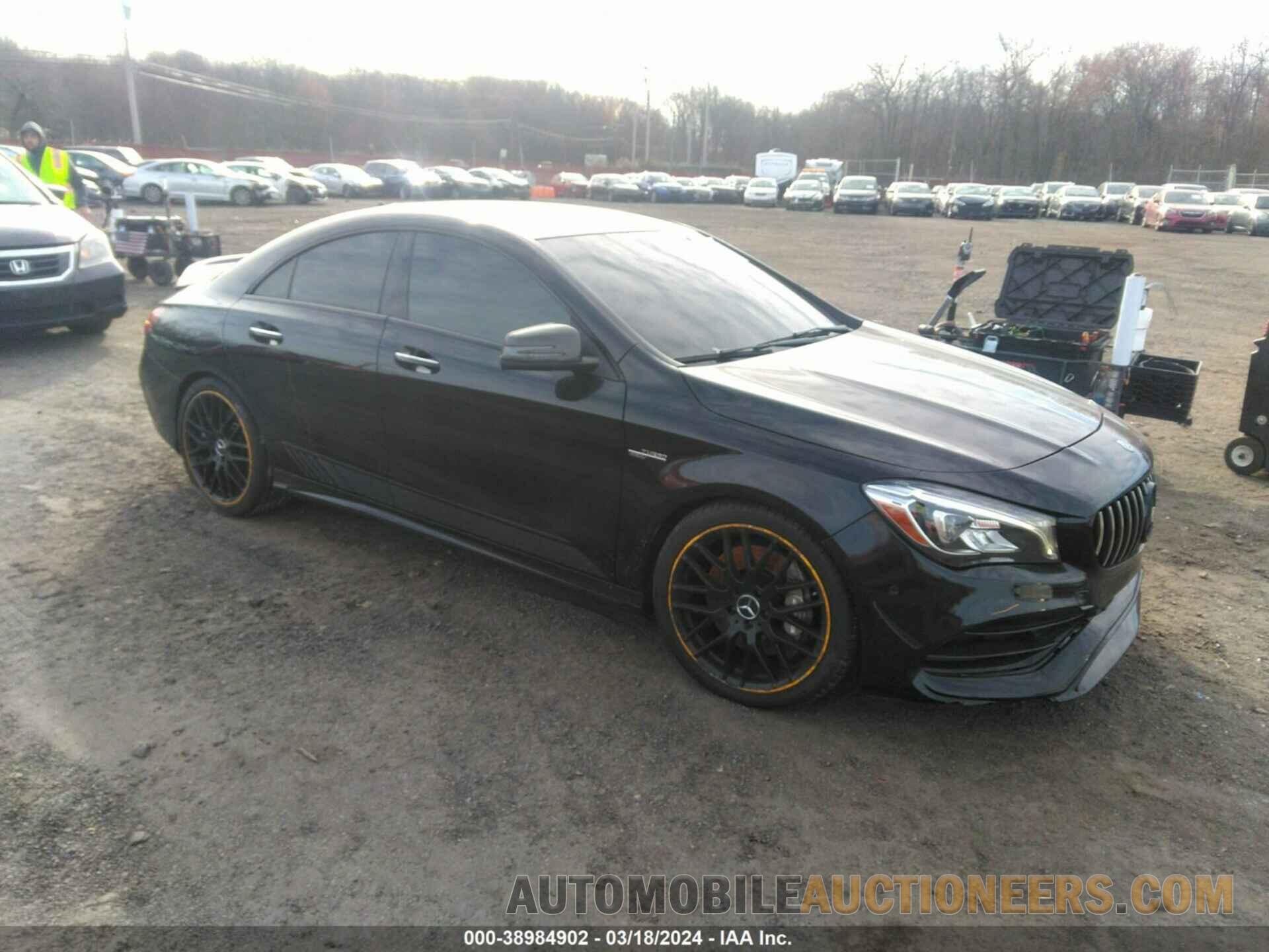 WDDSJ5CB6JN653653 MERCEDES-BENZ AMG CLA 45 2018