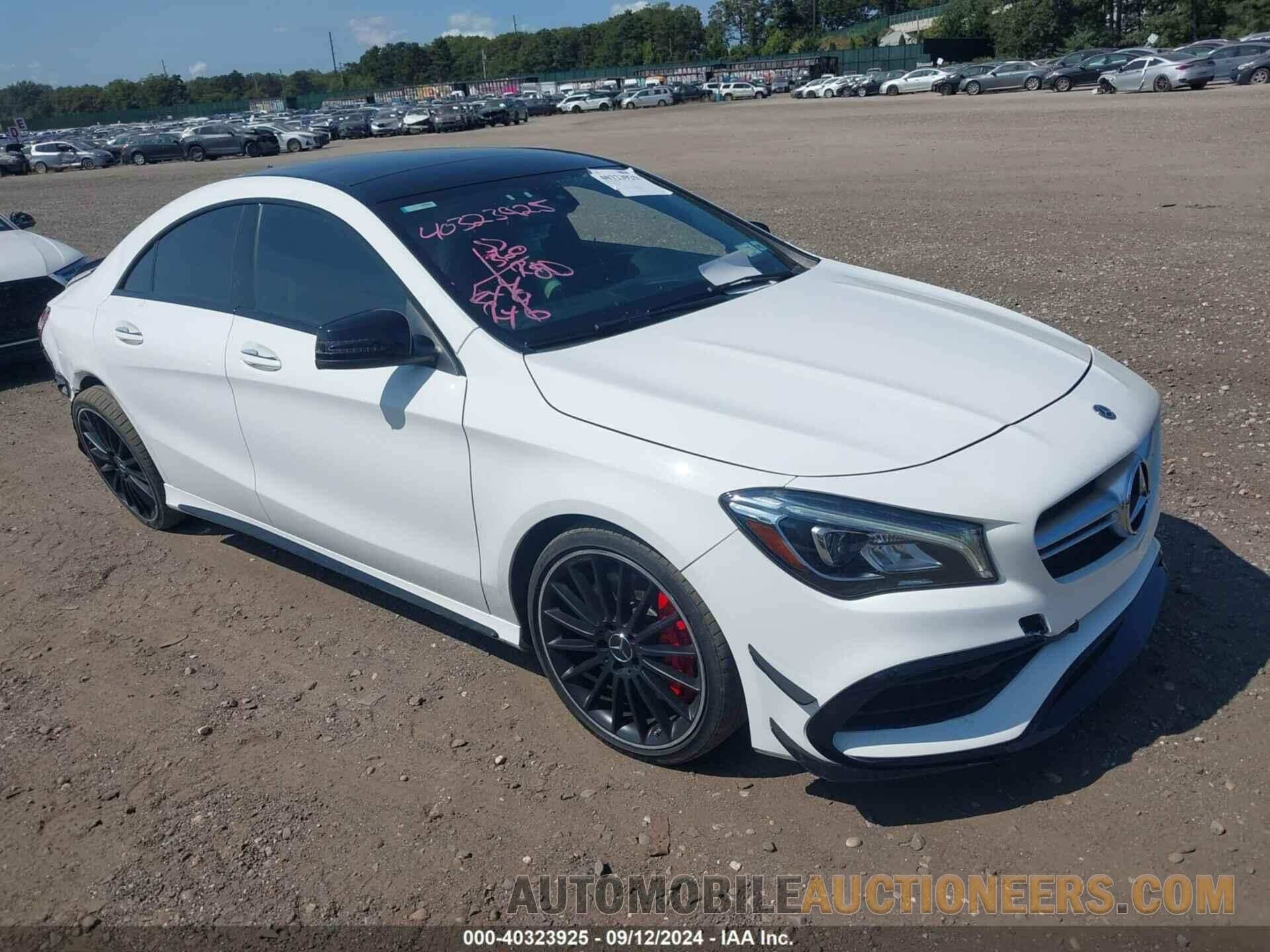 WDDSJ5CB6KN704487 MERCEDES-BENZ AMG CLA 45 2019