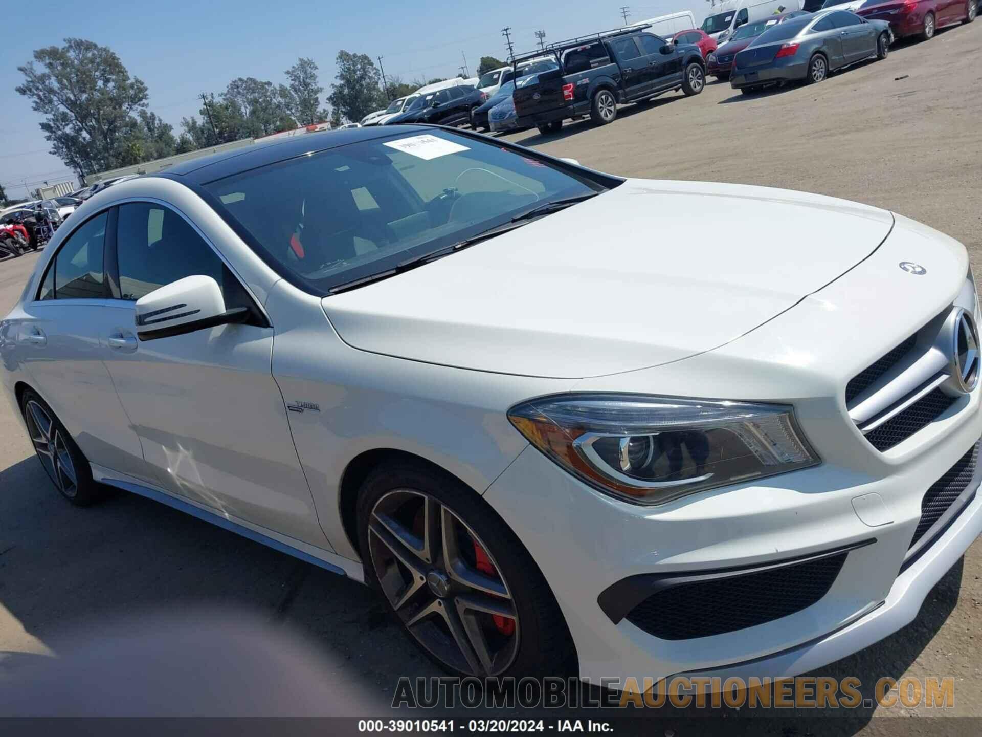 WDDSJ5CB7FN163830 MERCEDES-BENZ CLA 45 AMG 2015