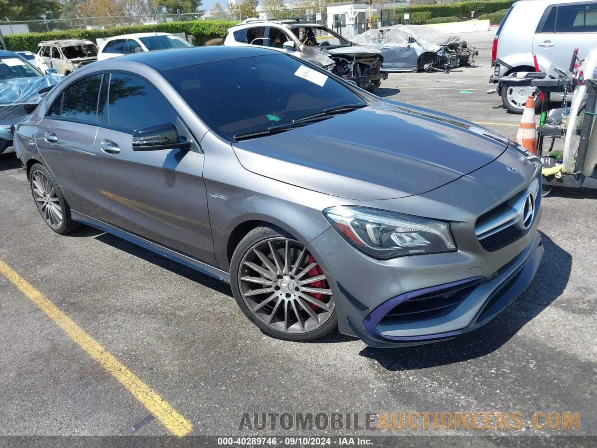 WDDSJ5CB9JN608187 MERCEDES-BENZ AMG CLA 45 2018