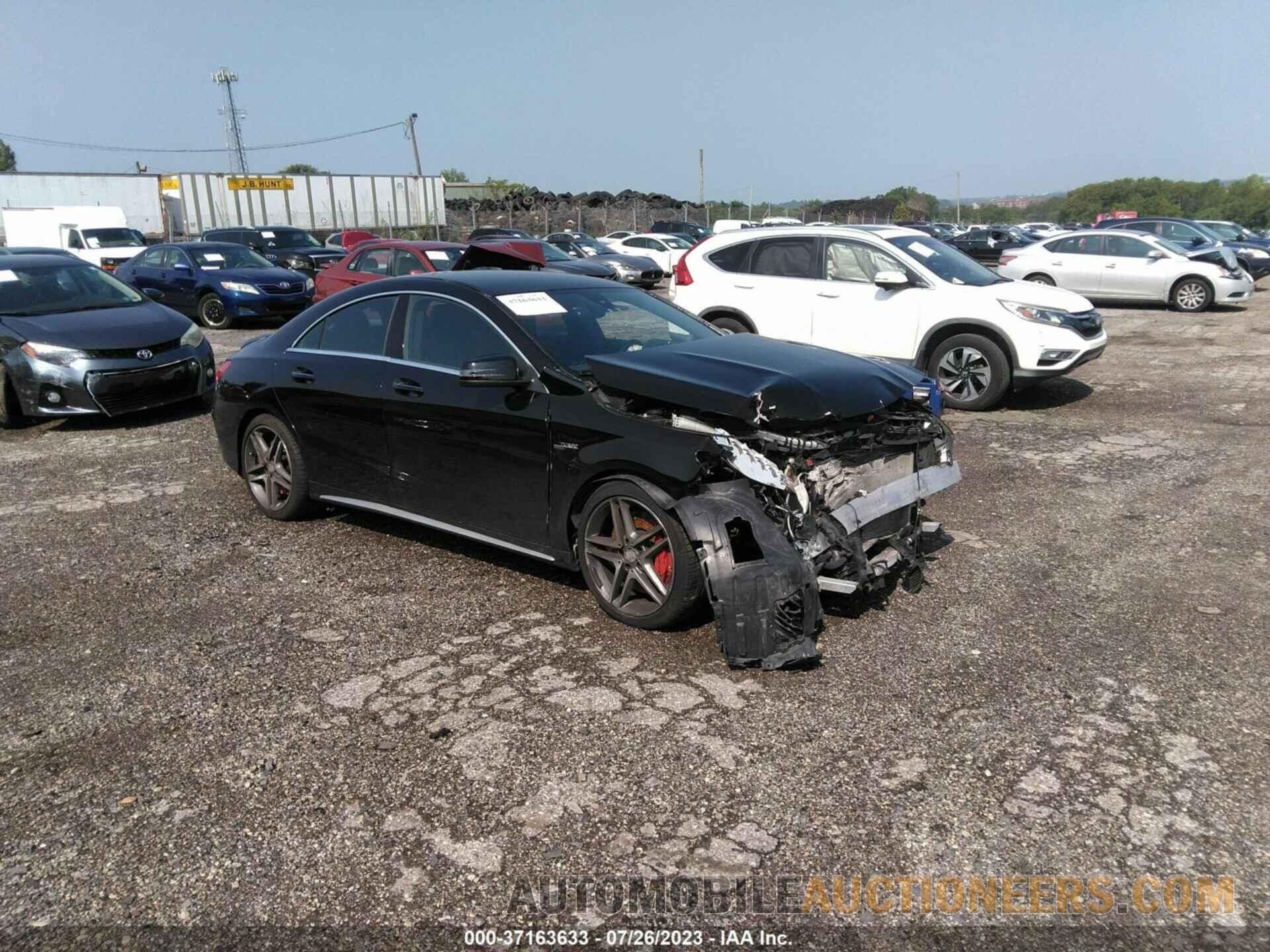 WDDSJ5CBXGN370763 MERCEDES-BENZ AMG CLA 45 2016