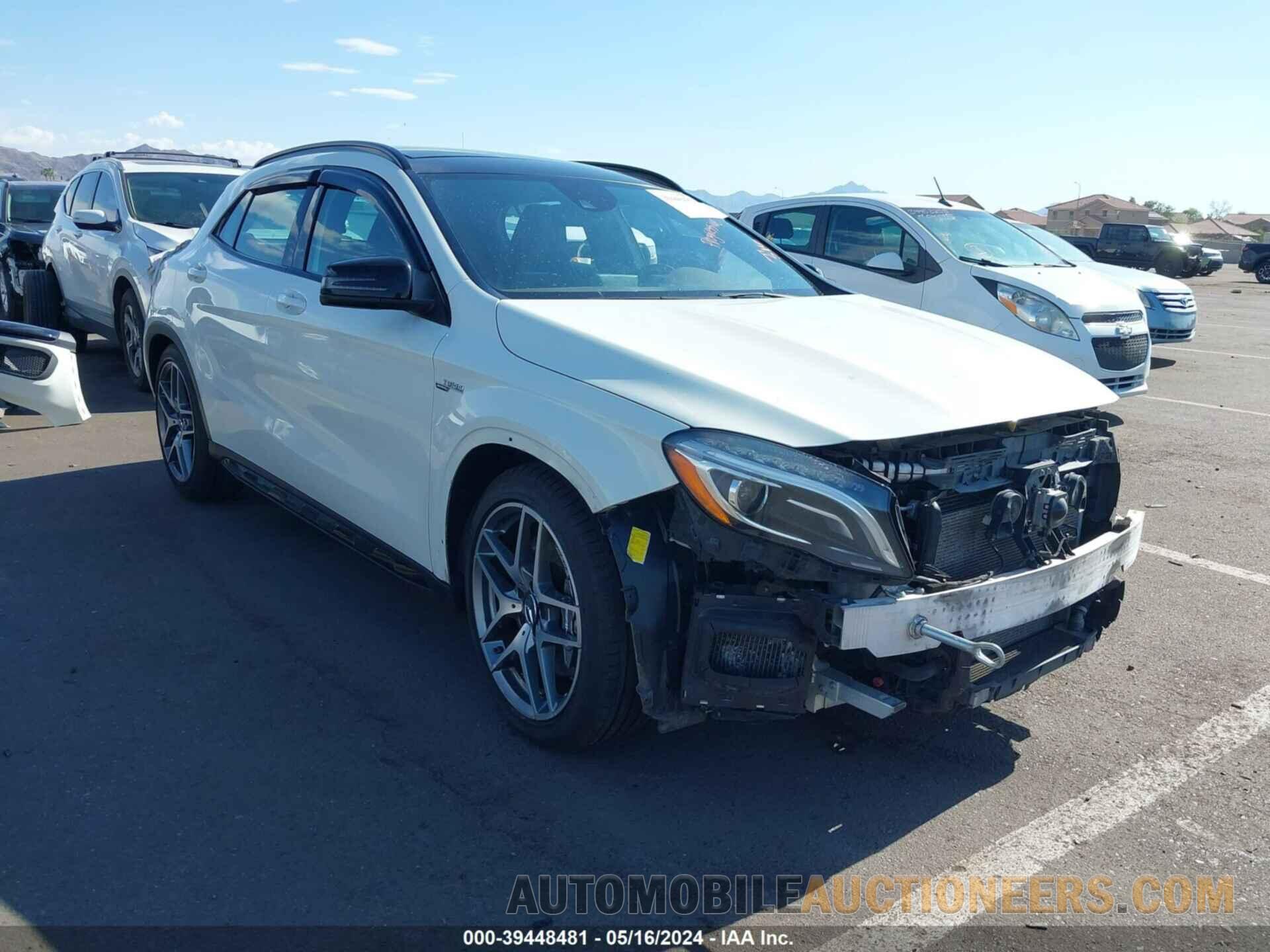 WDDTG5CB0FJ054815 MERCEDES-BENZ GLA 45 AMG 2015