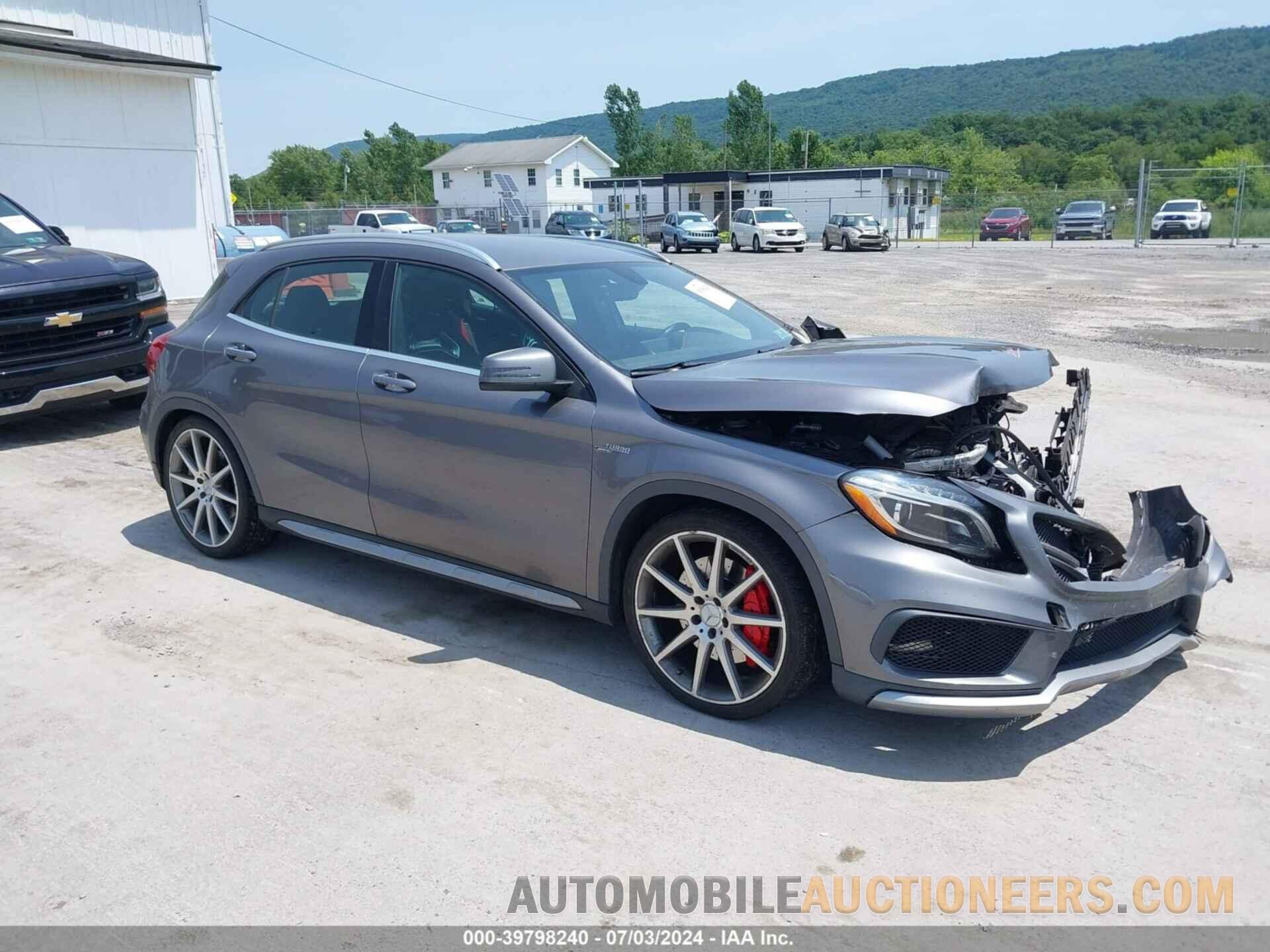 WDDTG5CB1FJ131241 MERCEDES-BENZ GLA 45 AMG 2015