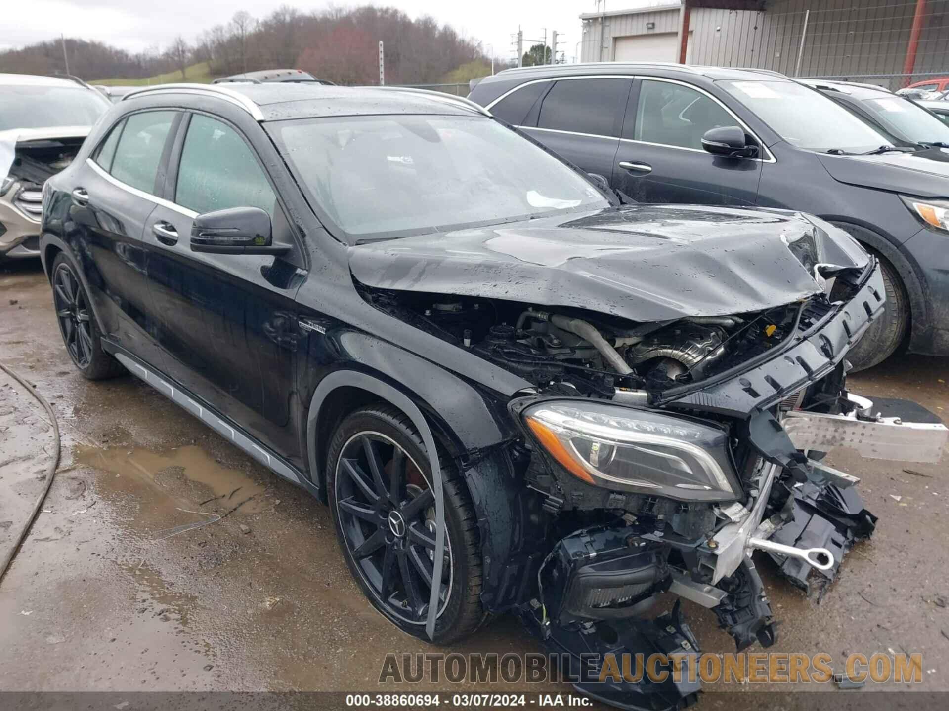 WDDTG5CB1HJ302623 MERCEDES-BENZ AMG GLA 45 2017