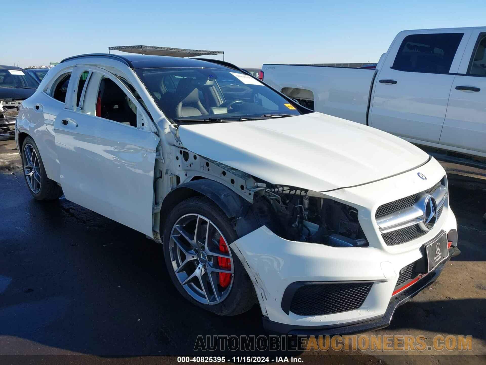 WDDTG5CB2FJ096192 MERCEDES-BENZ GLA 45 AMG 2015