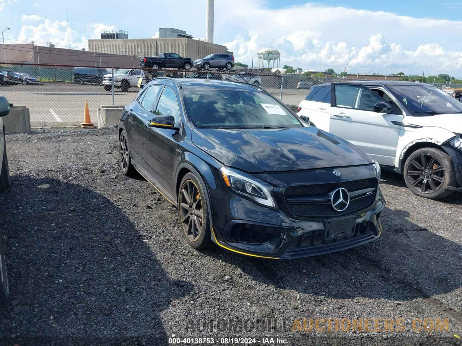 WDDTG5CB3JJ397014 MERCEDES-BENZ AMG GLA 45 2018