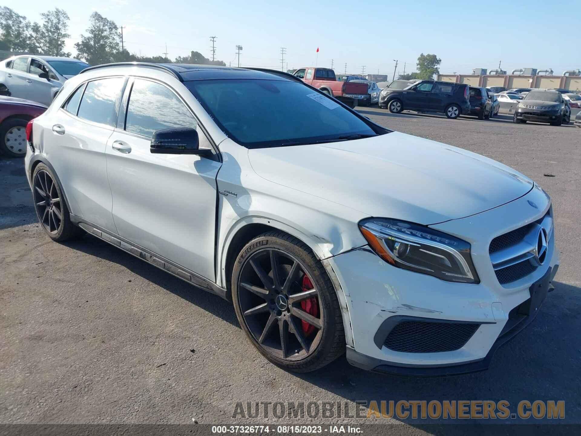 WDDTG5CB5FJ072945 MERCEDES-BENZ GLA 2015