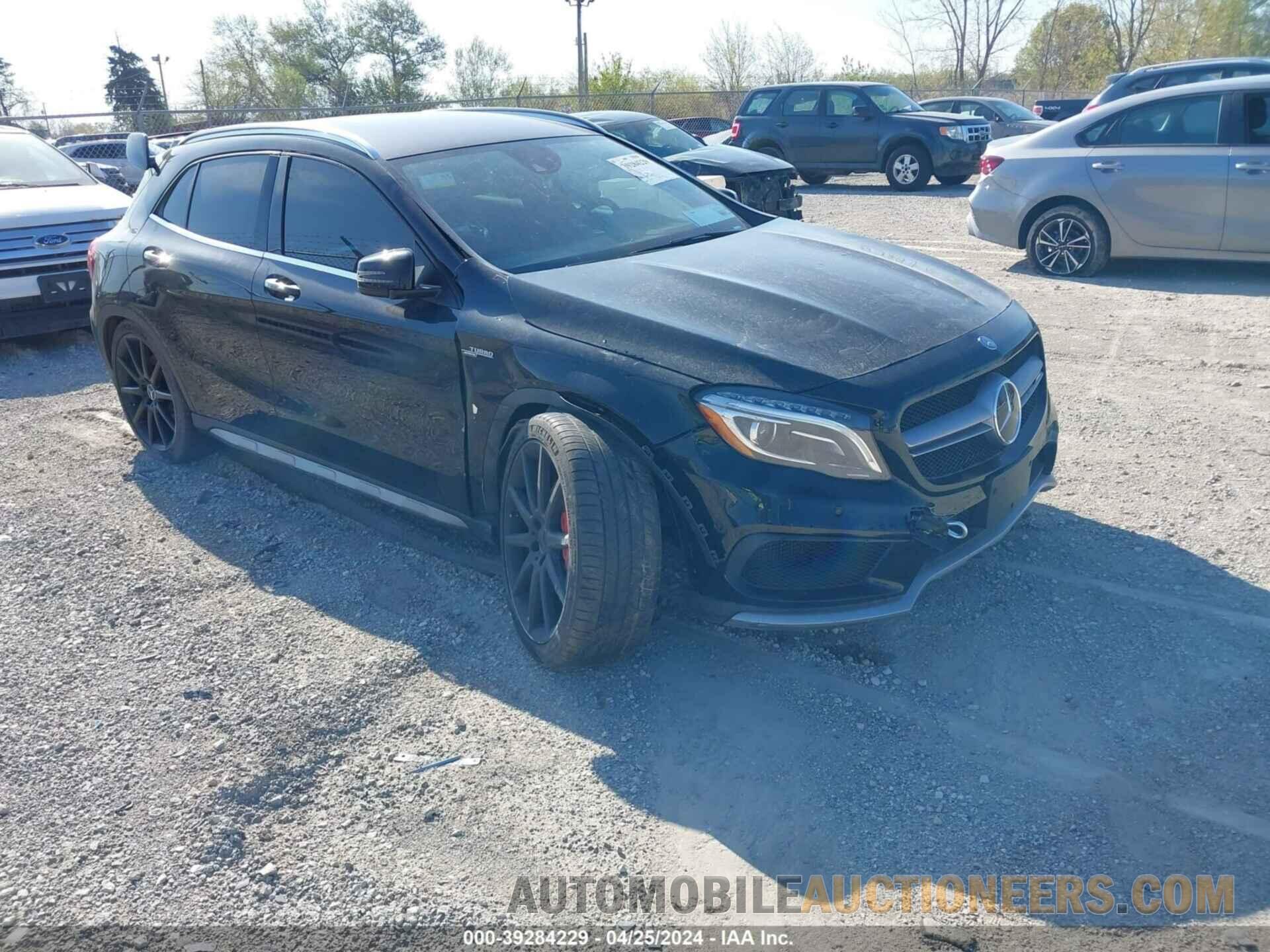 WDDTG5CB5FJ126608 MERCEDES-BENZ GLA 45 AMG 2015