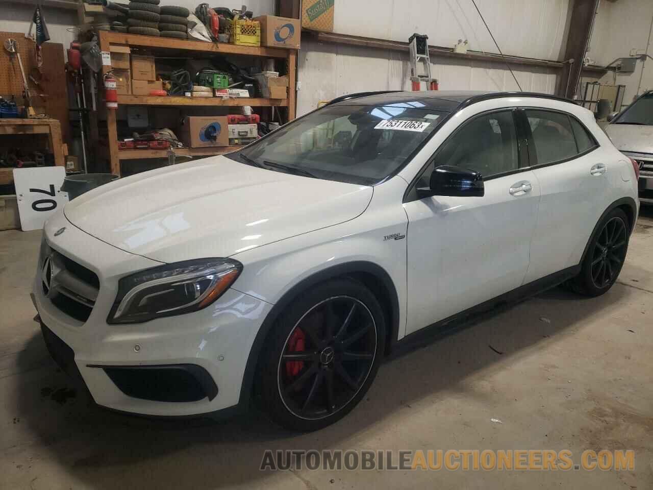 WDDTG5CBXFJ164321 MERCEDES-BENZ GLA-CLASS 2015