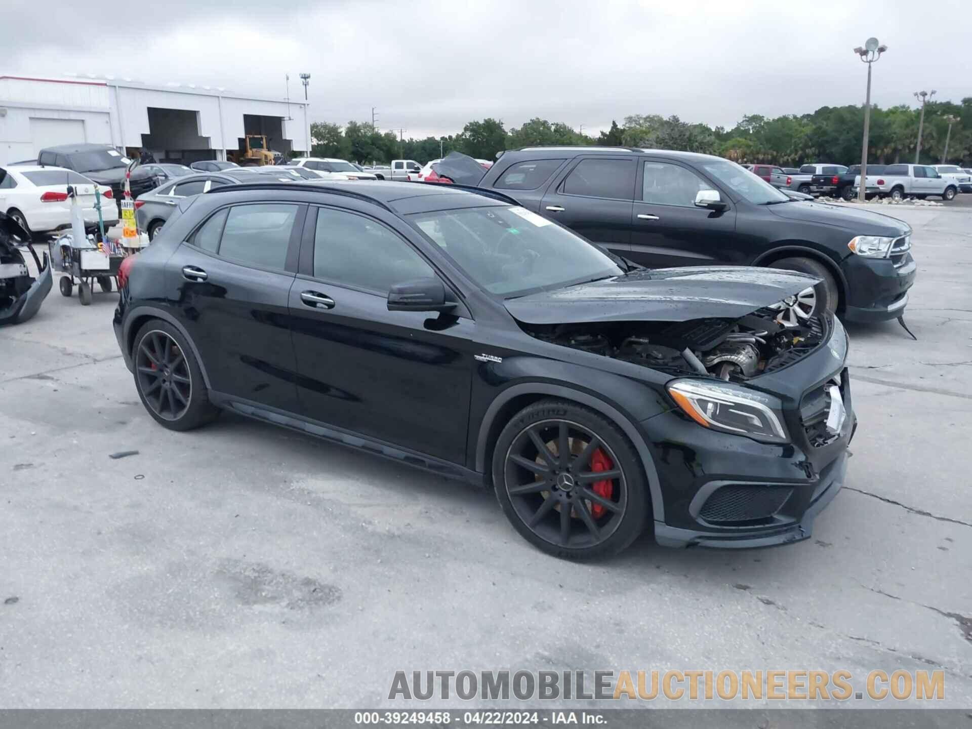 WDDTG5CBXGJ266252 MERCEDES-BENZ AMG GLA 45 2016