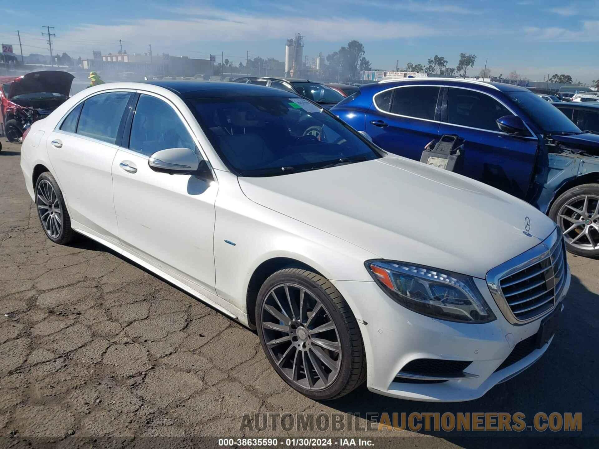 WDDUG6DB0GA267435 MERCEDES-BENZ S 550 PLUG-IN HYBRID 2016