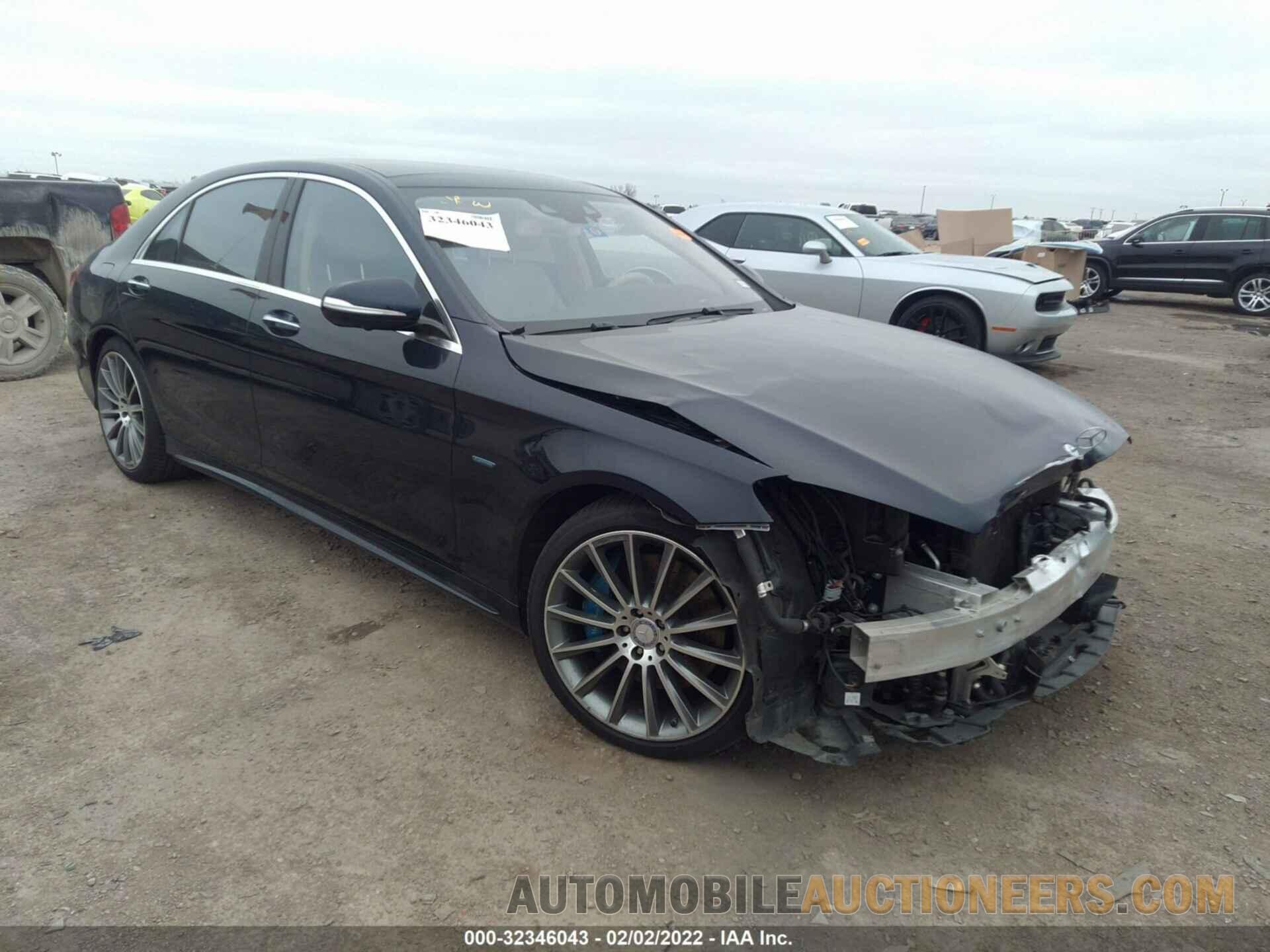 WDDUG6DB2GA254752 MERCEDES-BENZ S-CLASS 2016