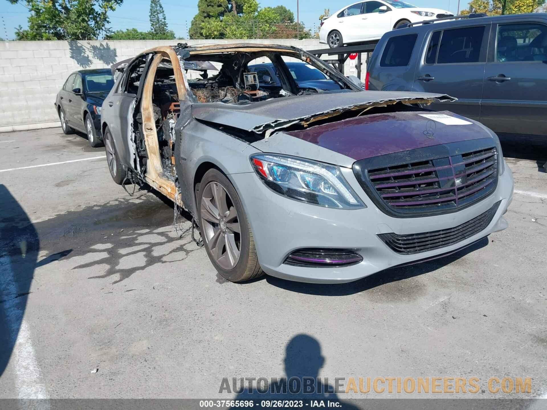 WDDUG6DB2GA259191 MERCEDES-BENZ S-CLASS 2016