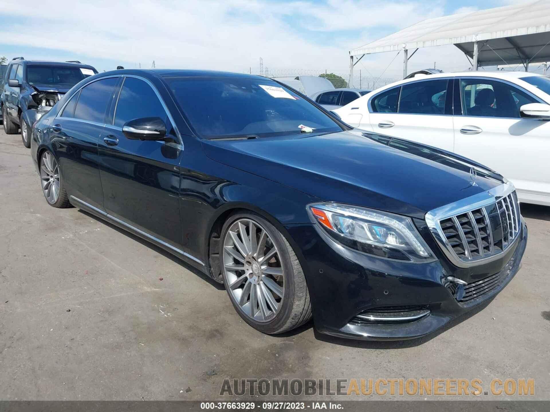 WDDUG6DBXHA320465 MERCEDES-BENZ S-CLASS 2017