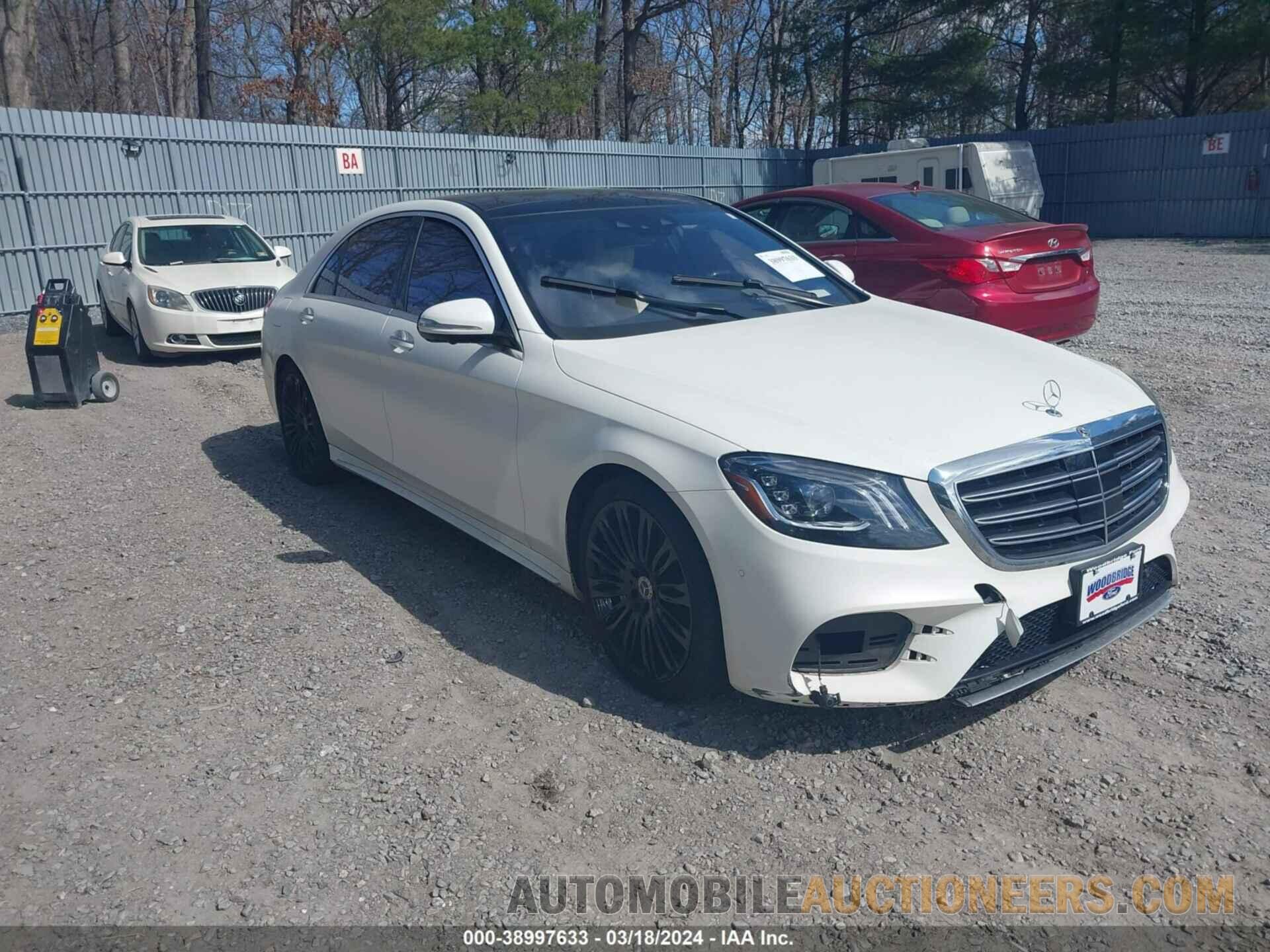 WDDUG6EB7LA511249 MERCEDES-BENZ S 450 2020