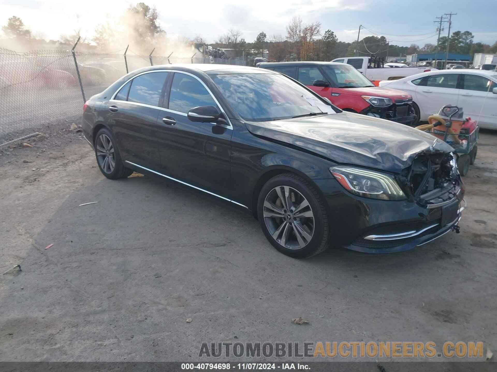 WDDUG6EB9JA349993 MERCEDES-BENZ S 450 2018