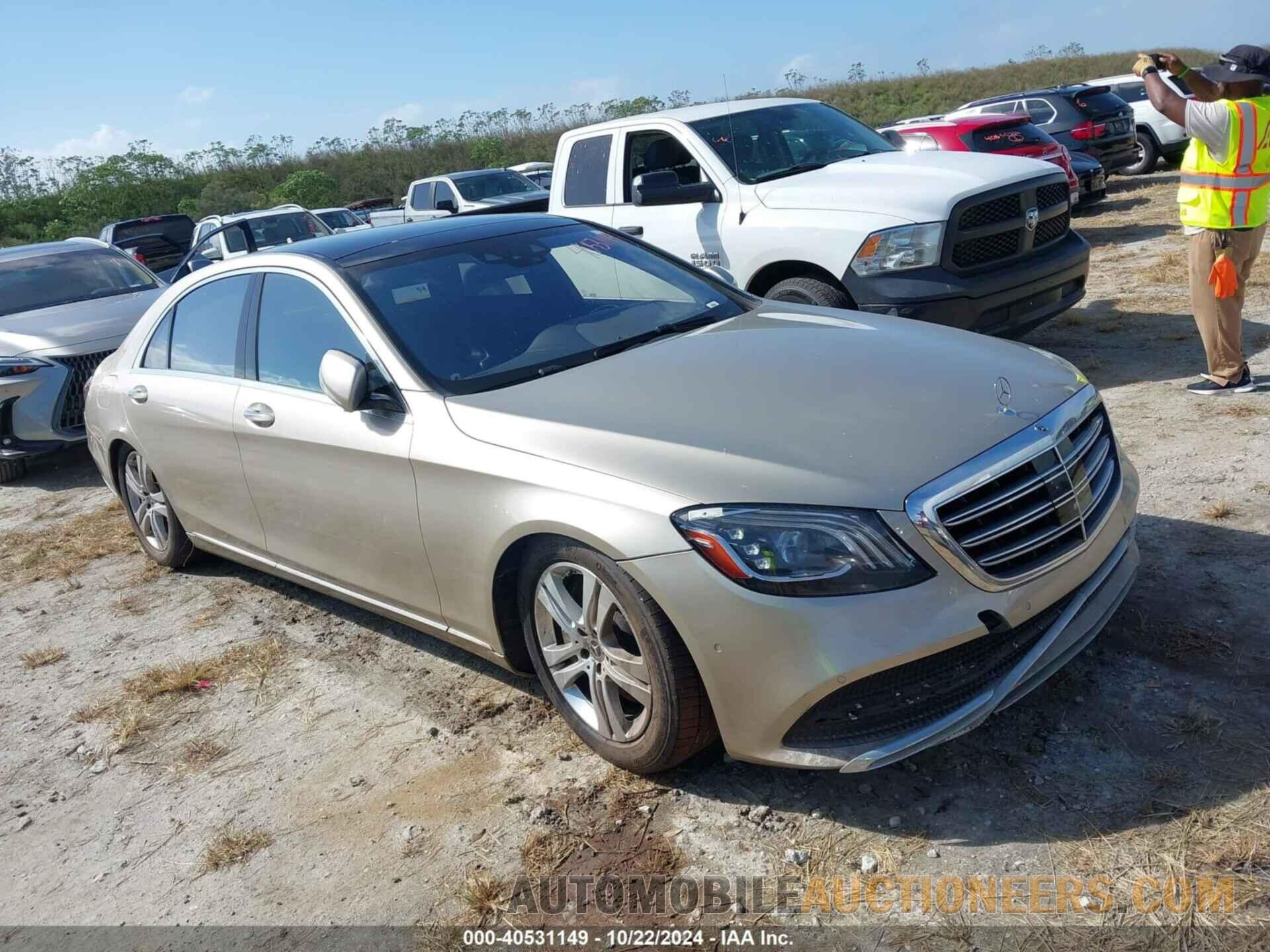 WDDUG6EBXKA468072 MERCEDES-BENZ S 450 2019