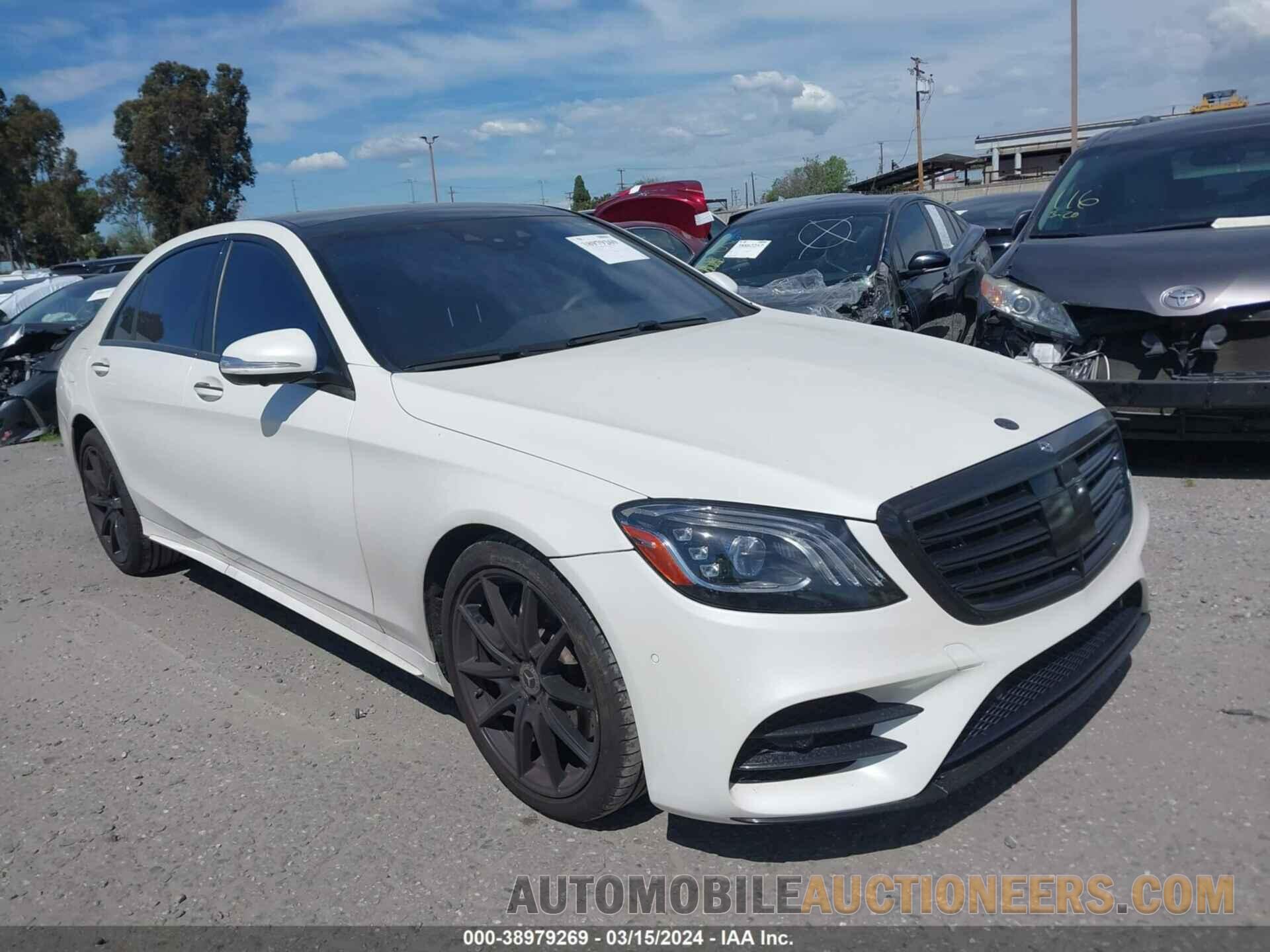 WDDUG6GB1JA348320 MERCEDES-BENZ S 450 2018