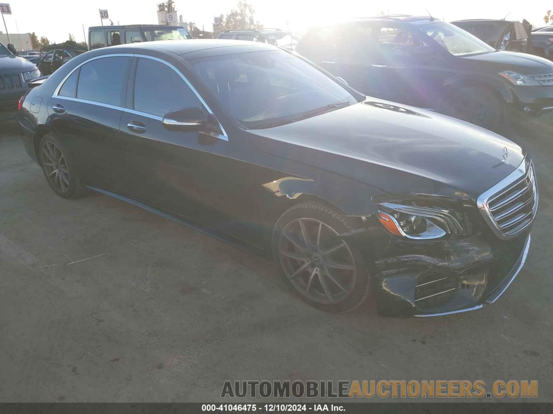 WDDUG6GB2KA449190 MERCEDES-BENZ S 450 2019