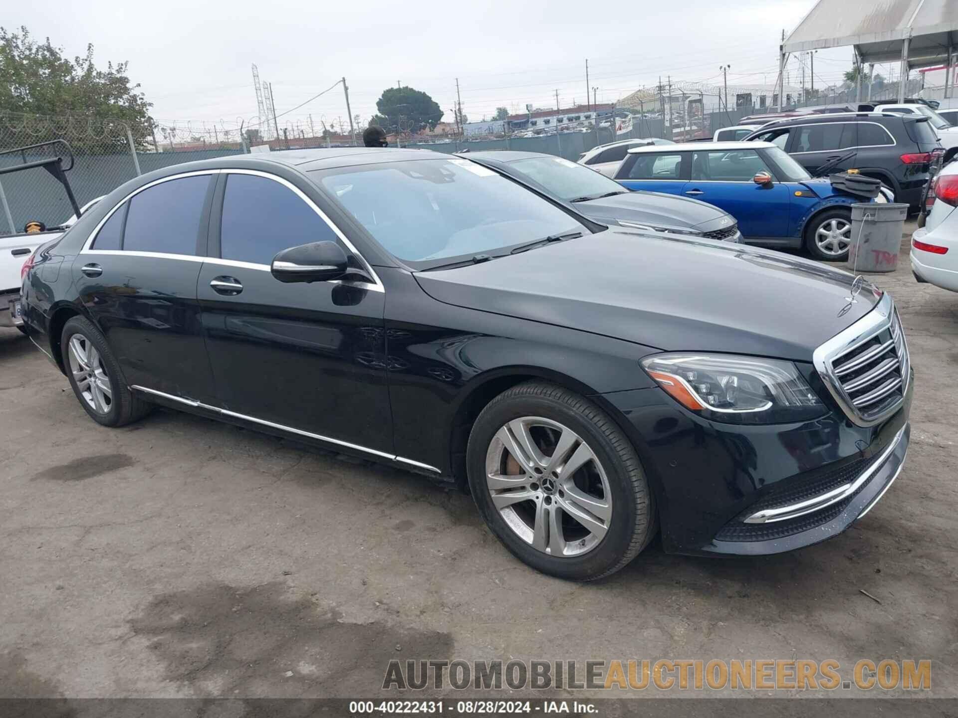 WDDUG6GB4KA458246 MERCEDES-BENZ S 450 2019