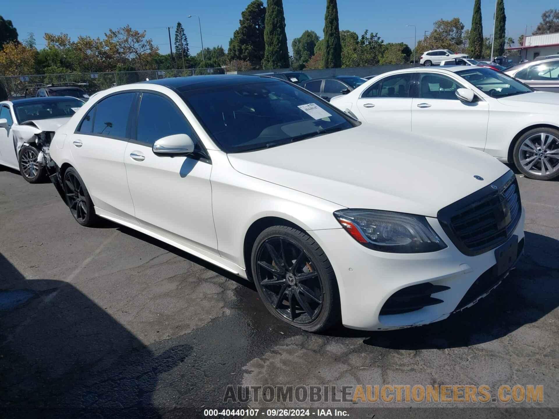 WDDUG6GB5JA377870 MERCEDES-BENZ S 450 2018