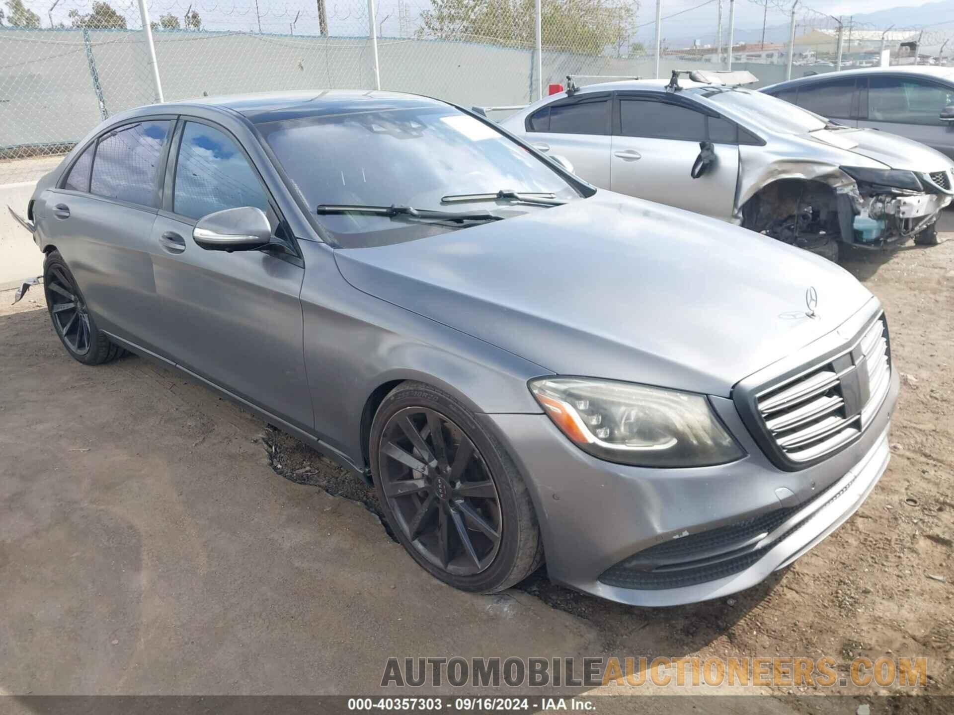 WDDUG6GB6JA370278 MERCEDES-BENZ S 450 2018